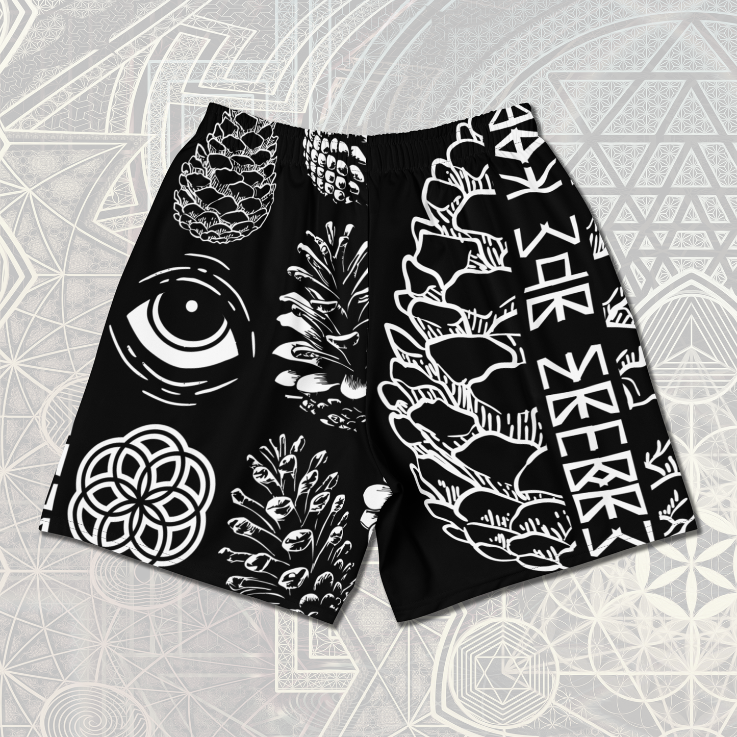 Awakened Pine Cone Unisex Shorts