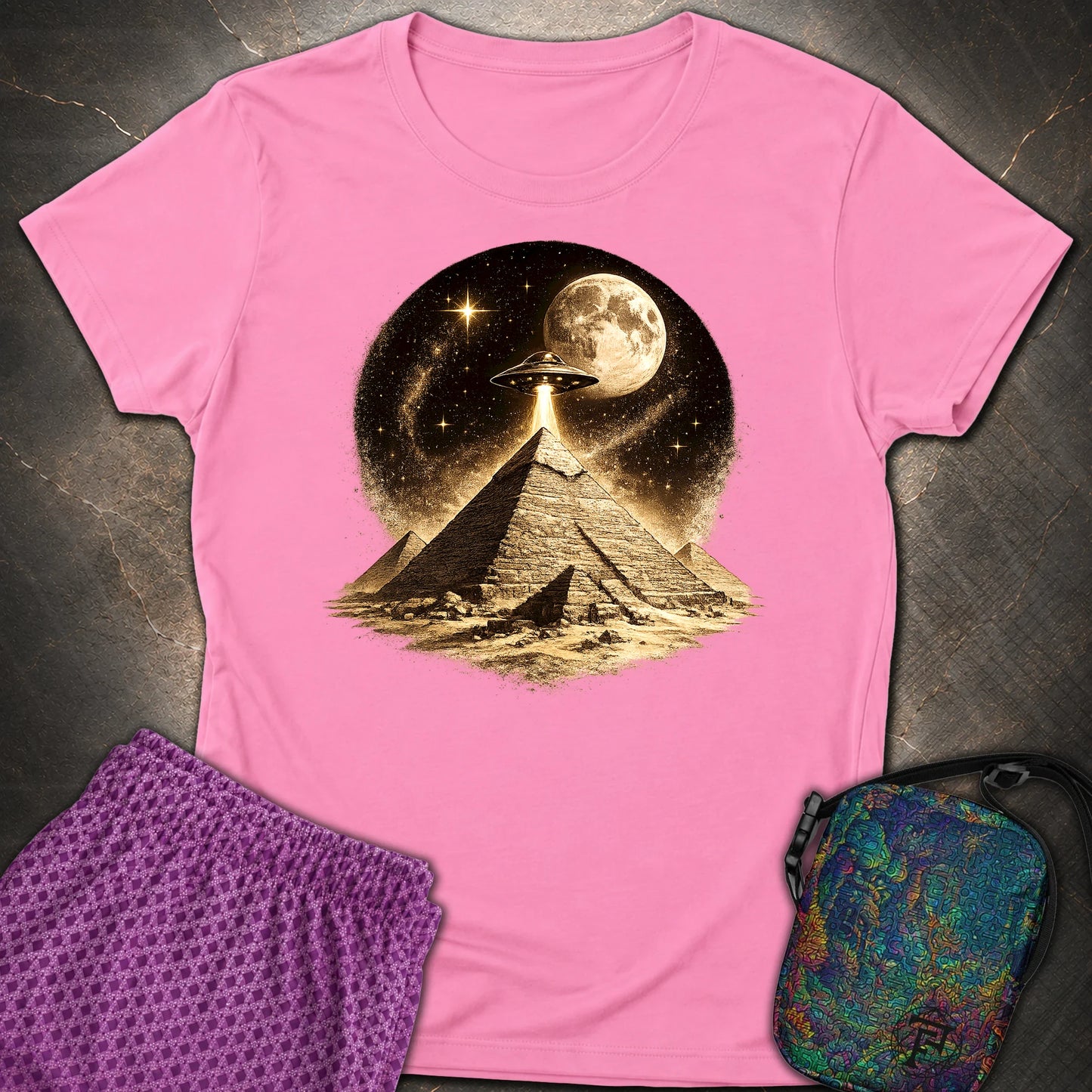 Giza Pyramid Maøe - Giza Pyramid Maøe Womens T-Shirt - Azalea