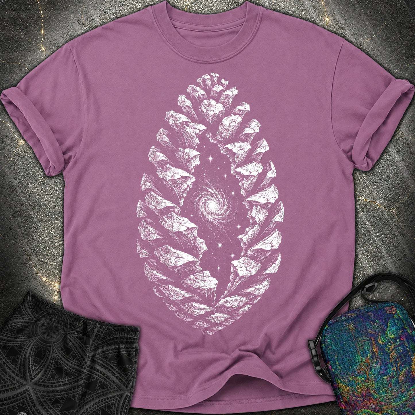 Seed of the Infinite - Seed of the Infinite Comfort T-Shirt - Berry