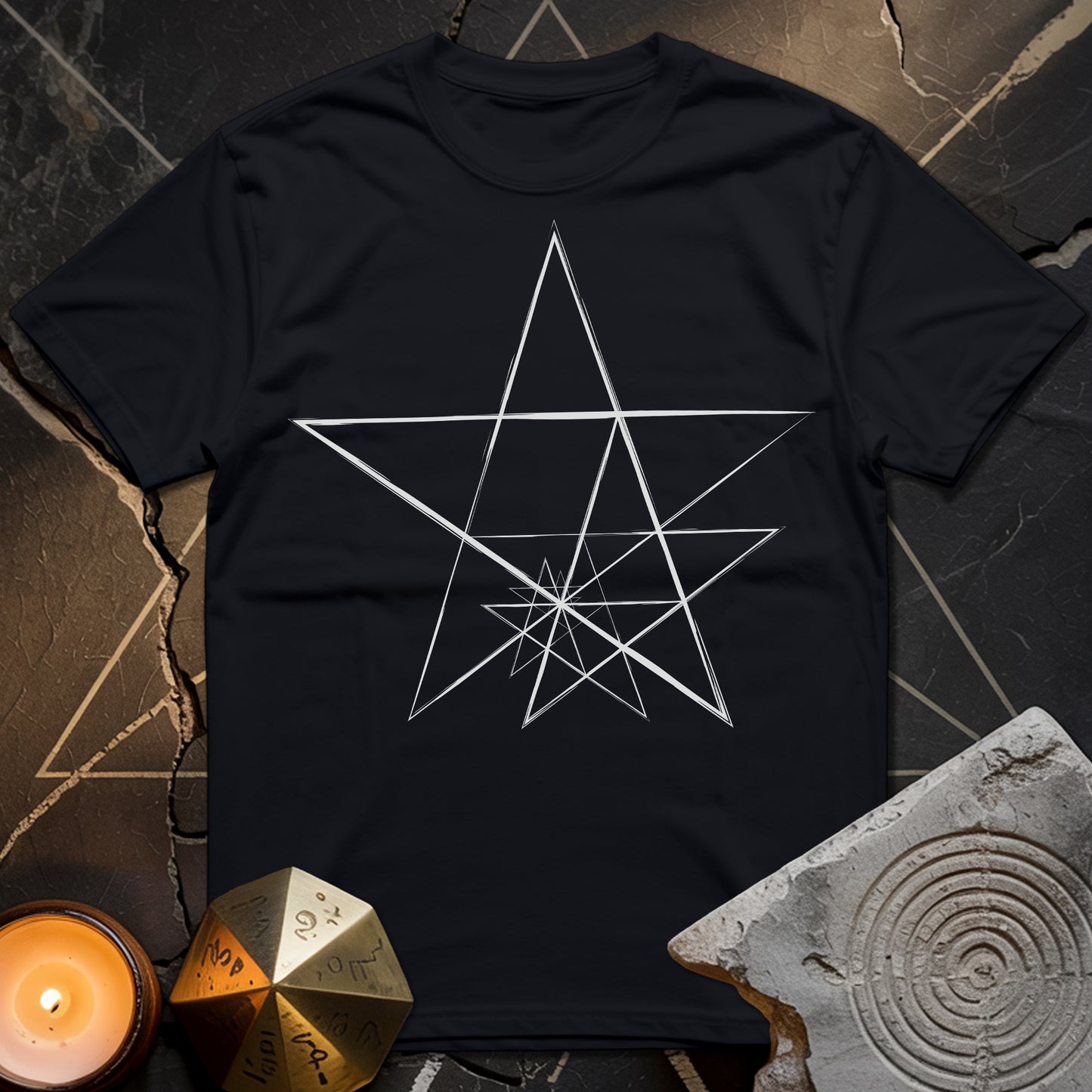 Pentagon Spiral T-Shirt