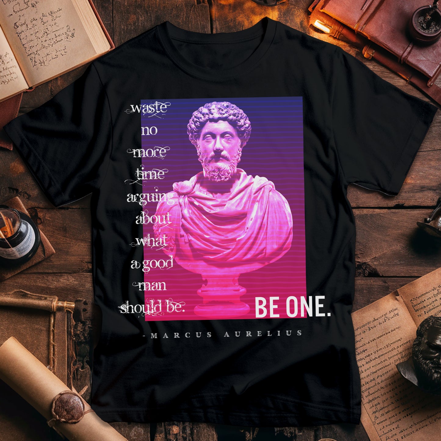 Marcus Aurelius Good Man T-Shirt