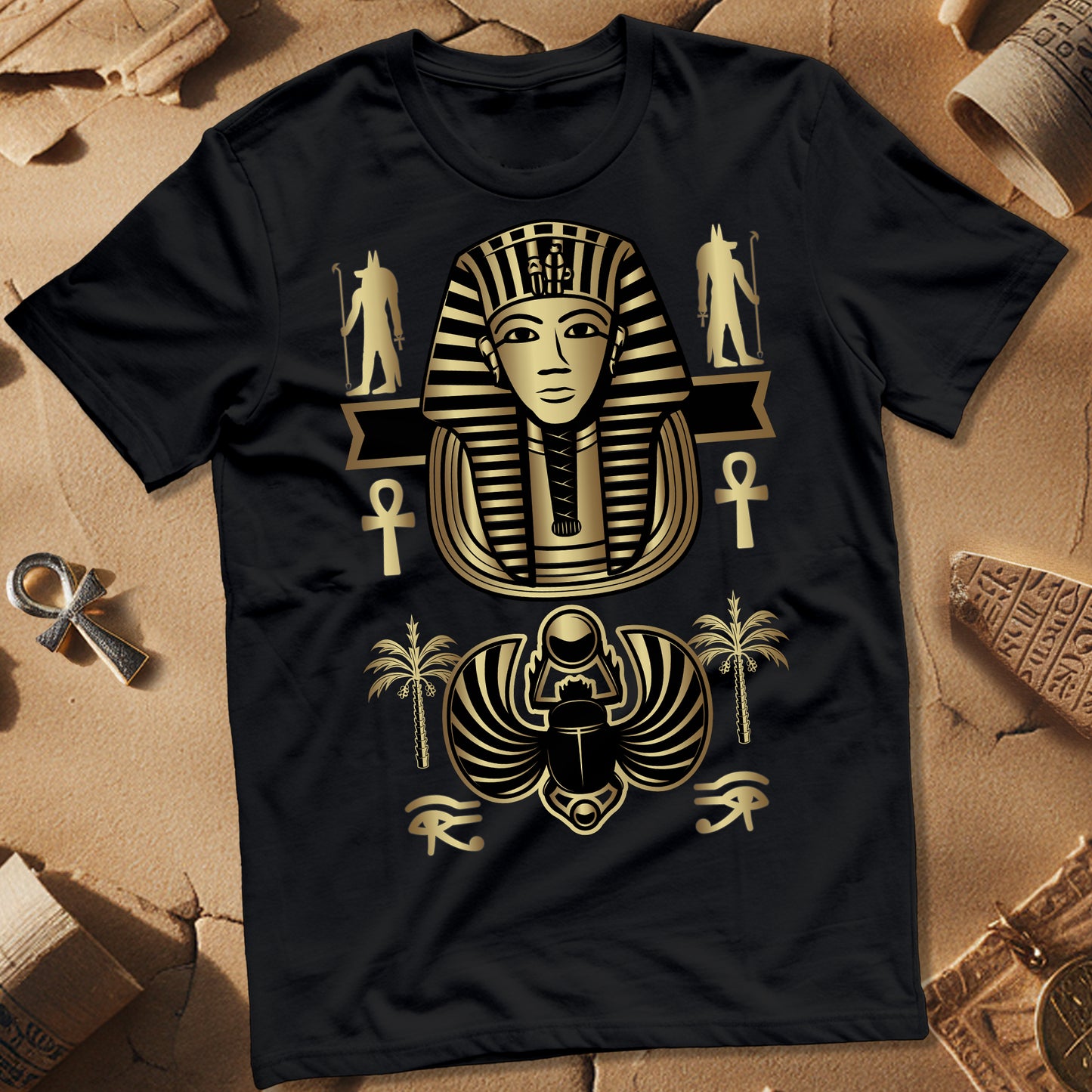 Pharaoh Scarab Egypt T-Shirt