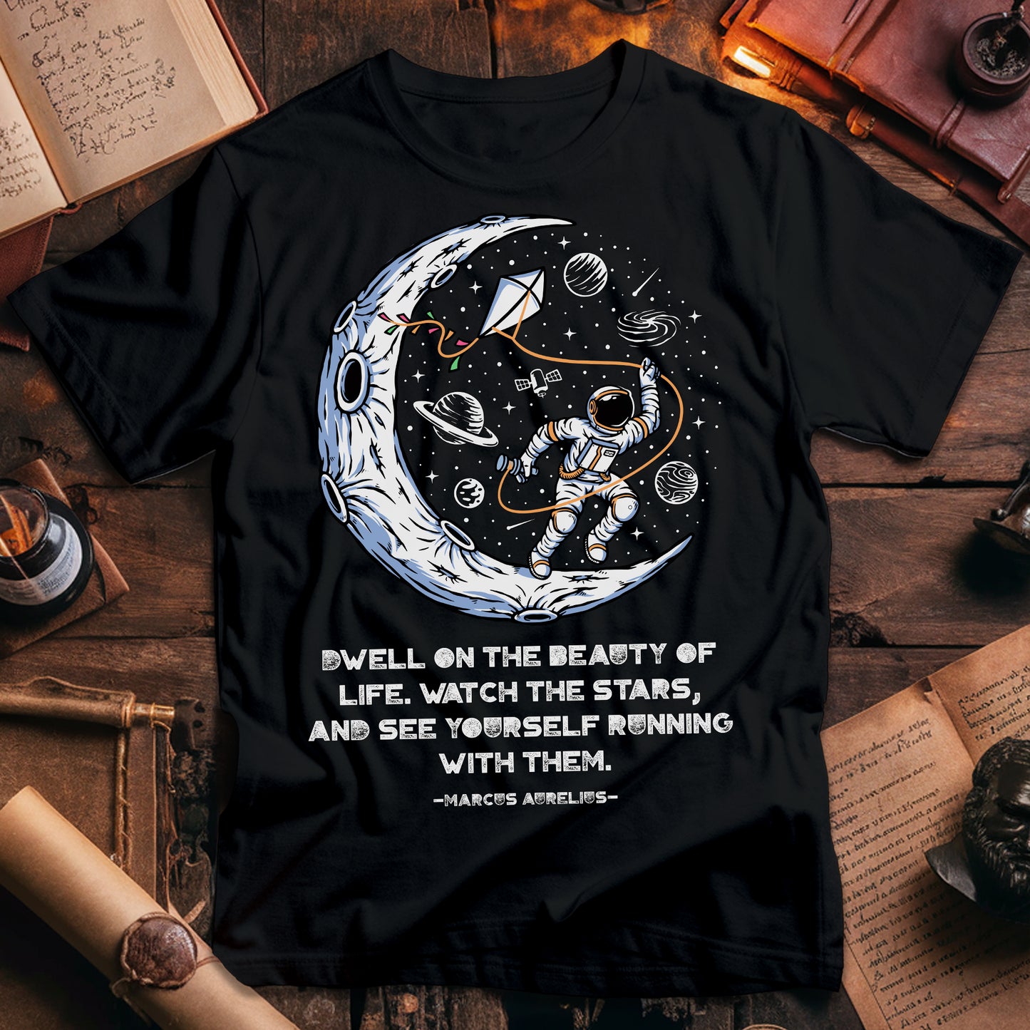 Marcus Aurelius Stars T-Shirt