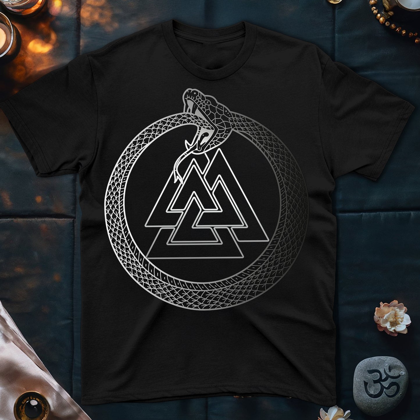 Valknut Ouroboros T-Shirt