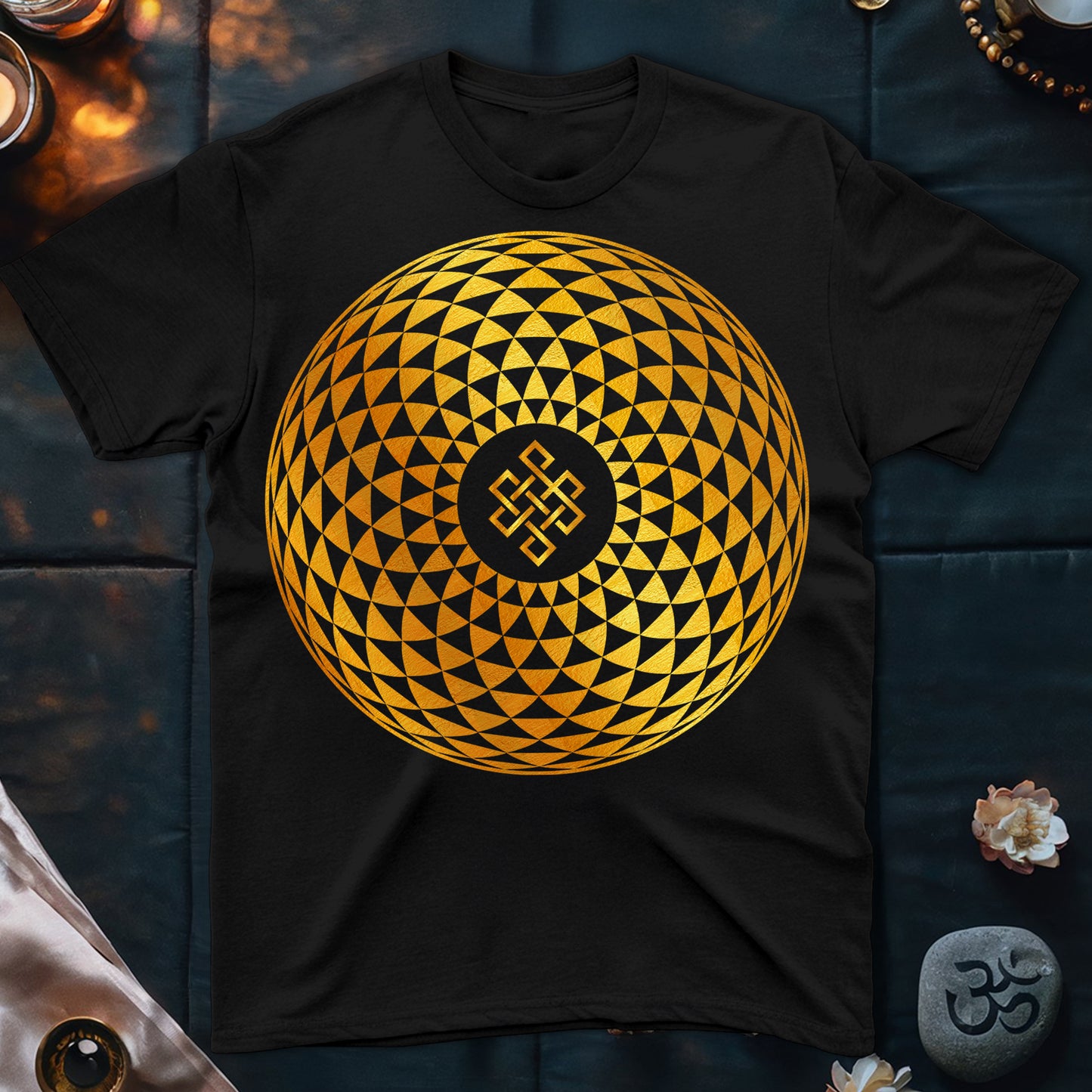 Gold Endless Knot T-Shirt