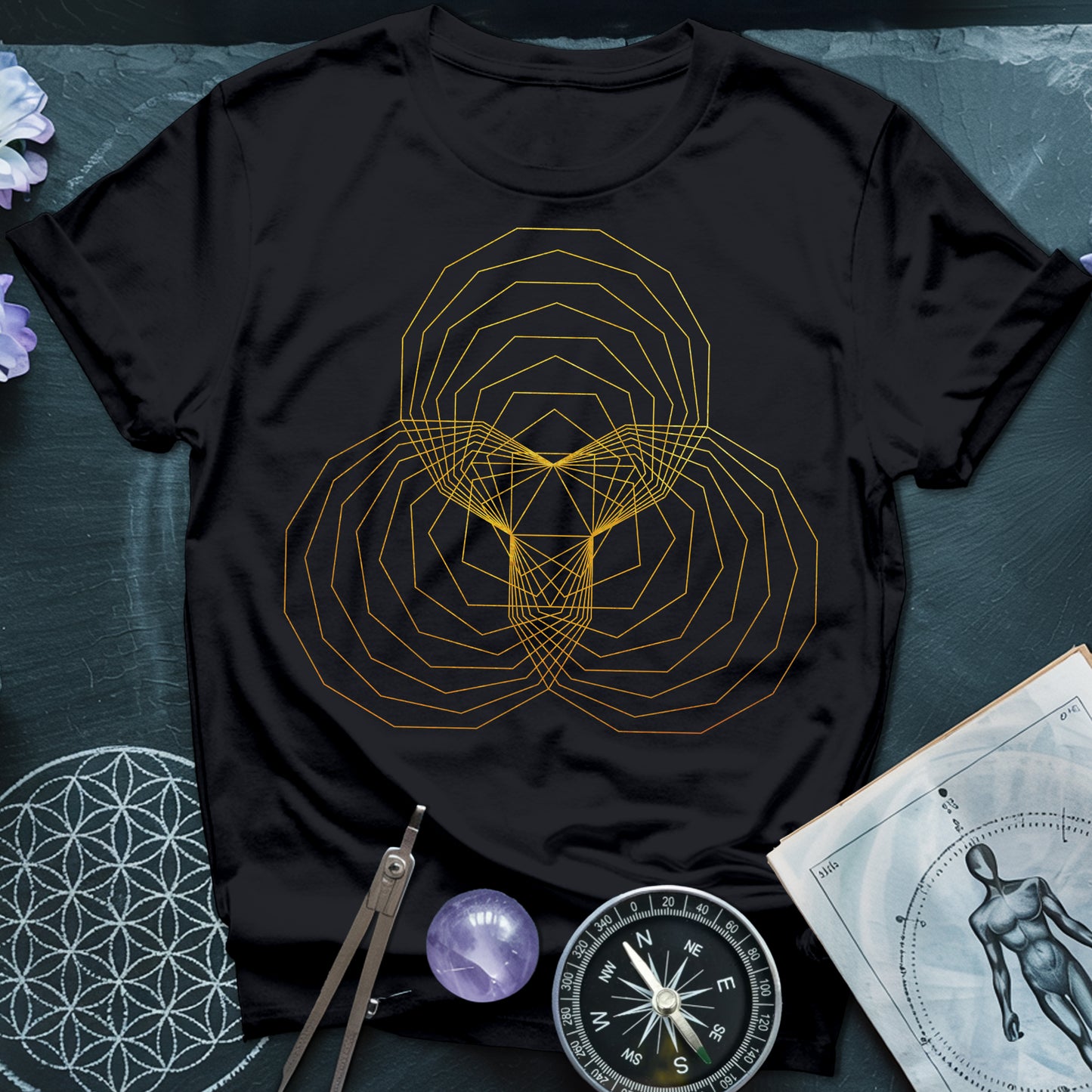 Traid Of Regular Polygons T-Shirt