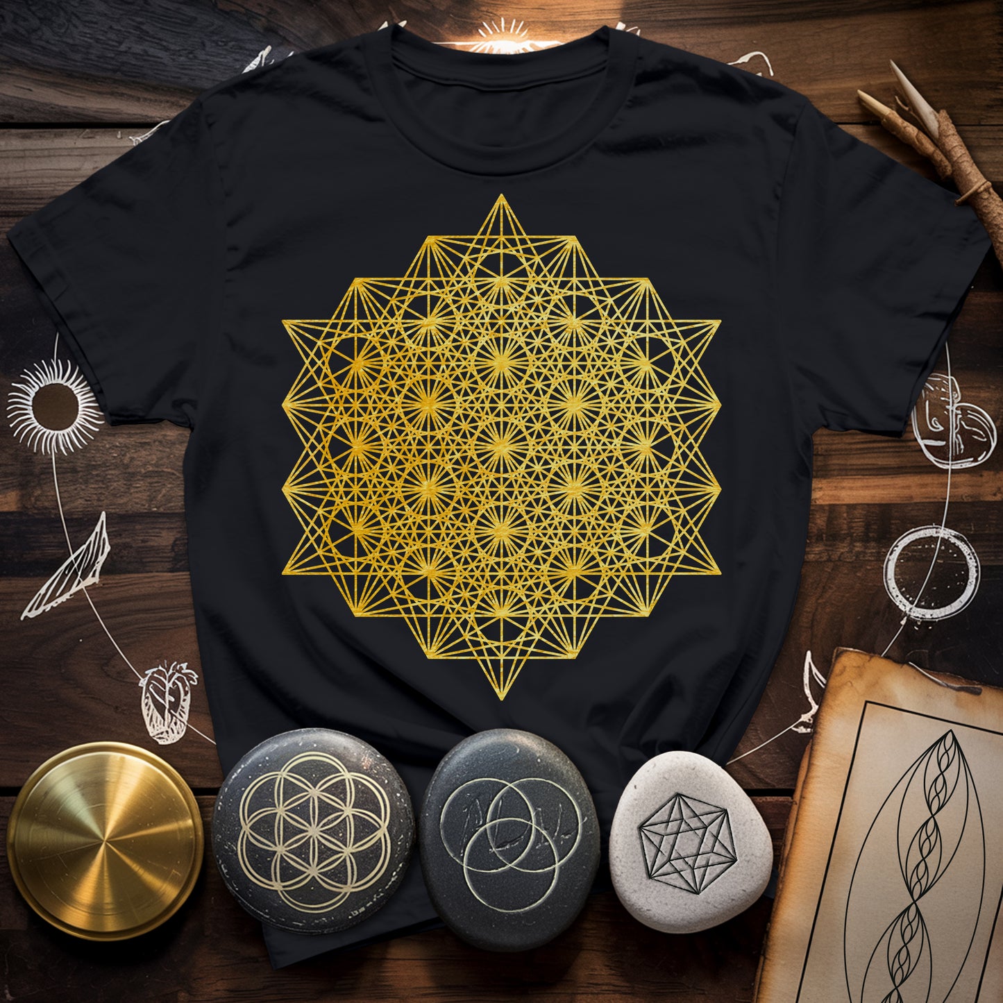 64 Tetrahedron T-Shirt