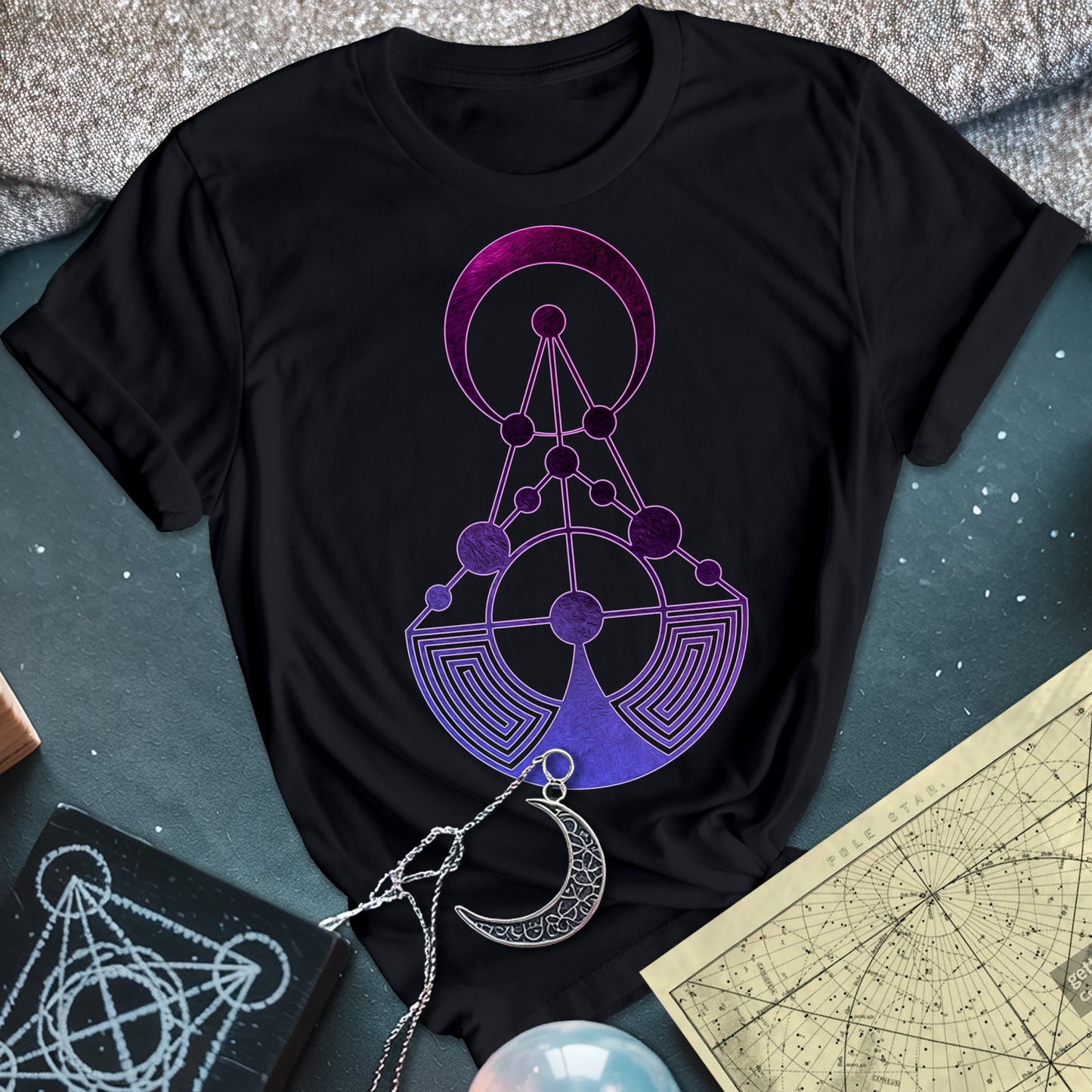 Crop Circle Antenna T-Shirt