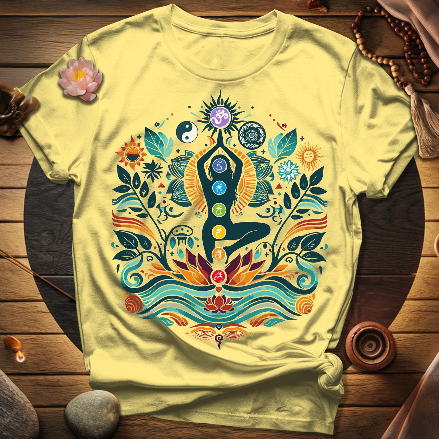 Yoga Chakras T-Shirt