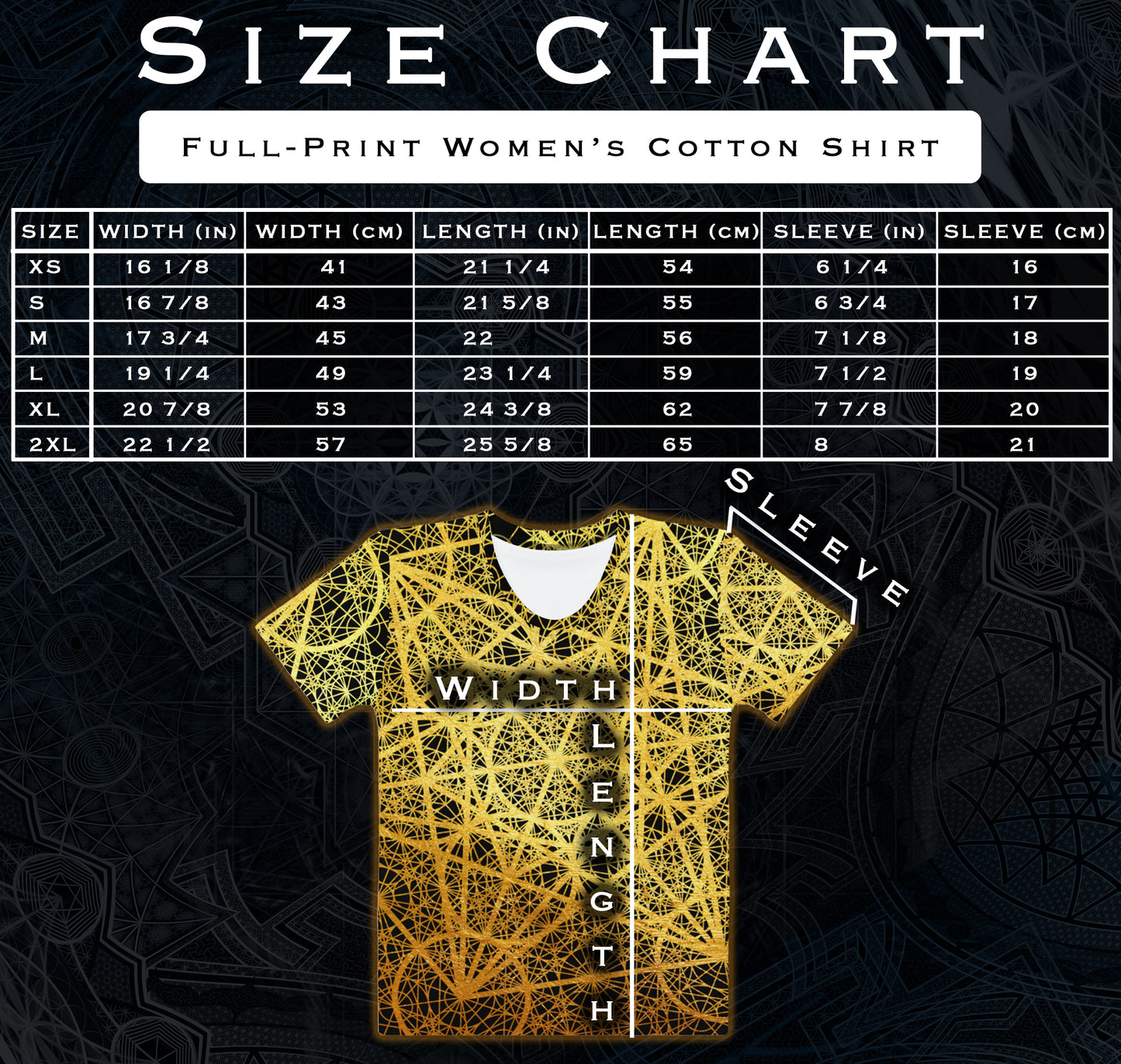 Monochrome Grids Women’s Cotton T-shirt