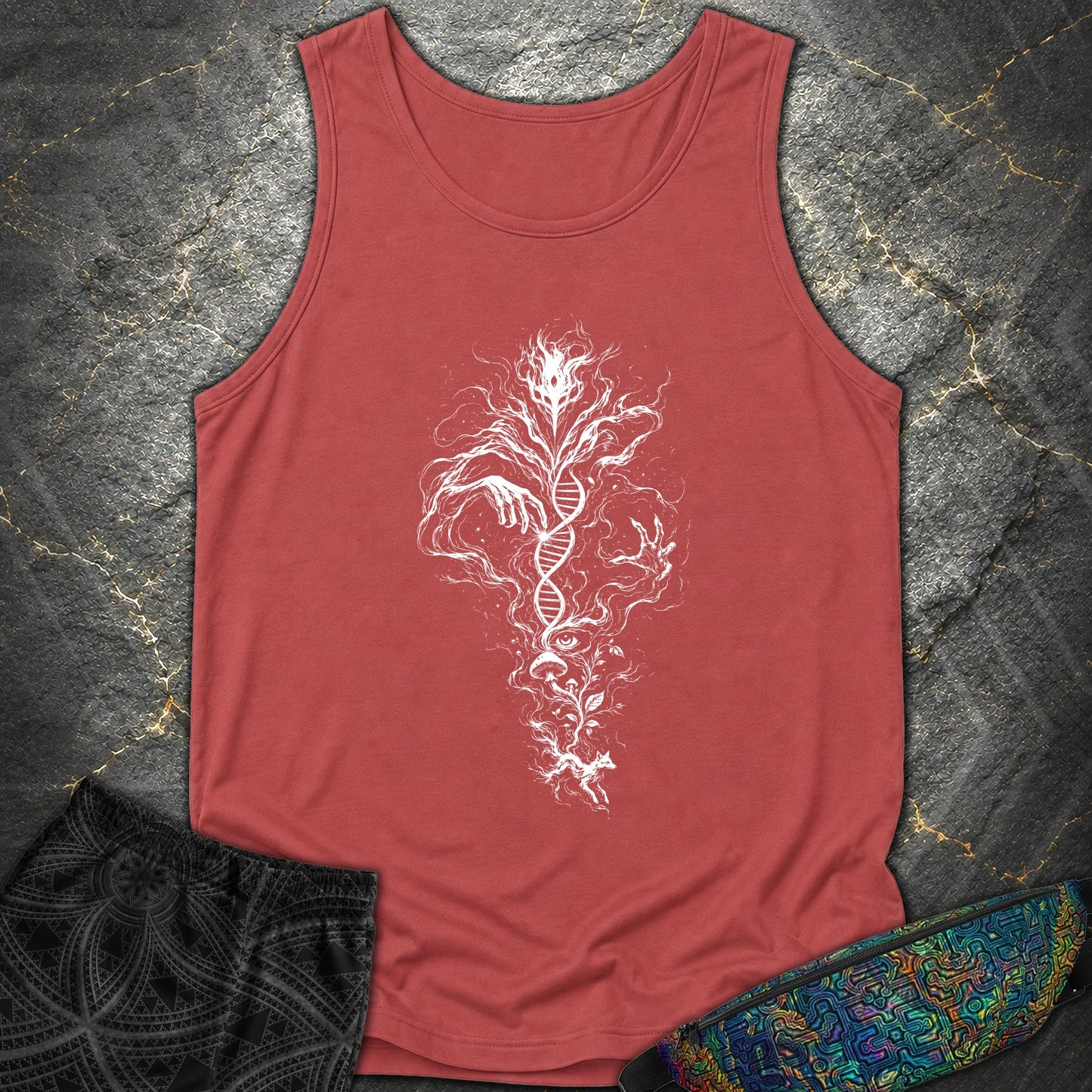 Life's Engineer - Life's Engineer Comfort Tank Top - Crimson