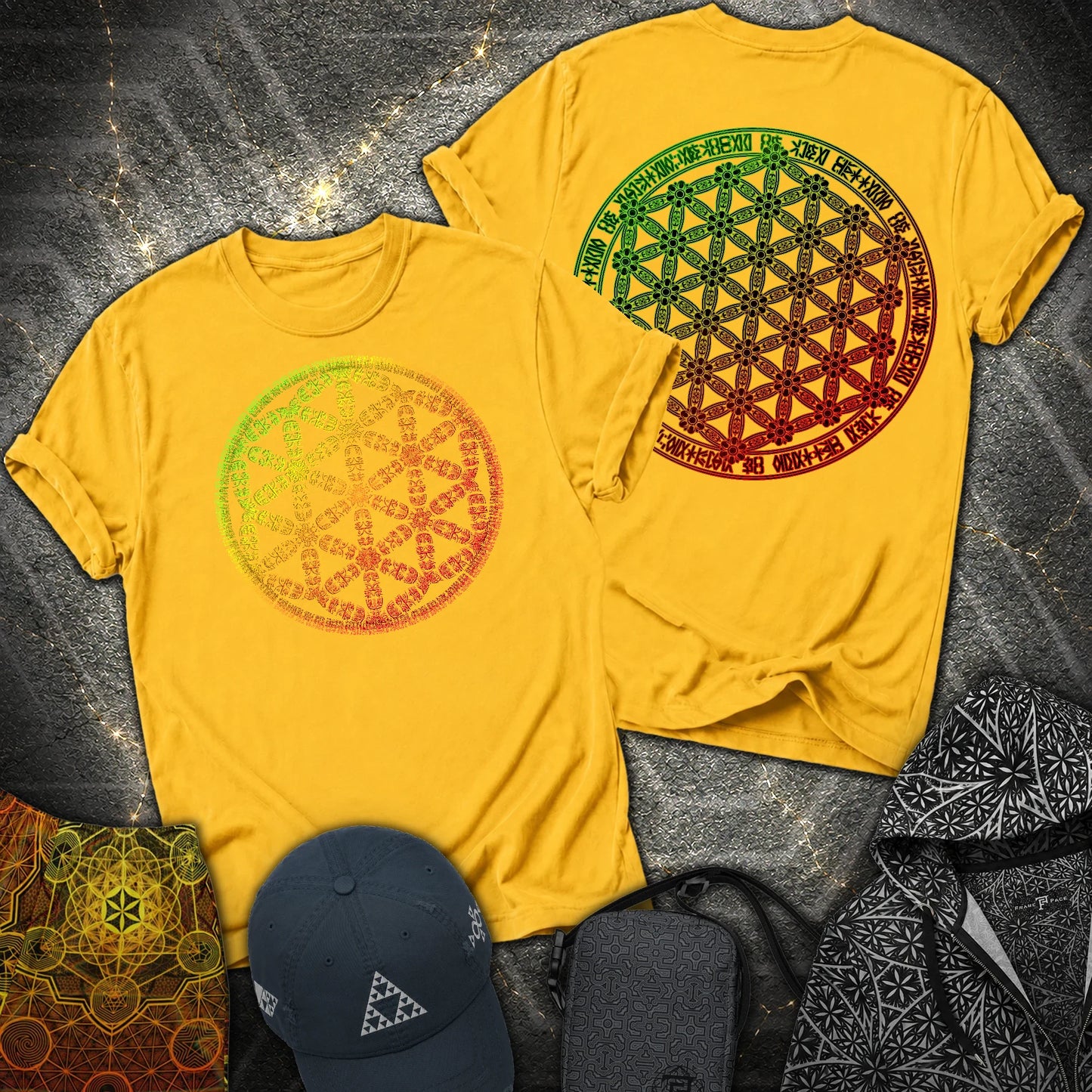 Seed and Flower 2 Sided T-Shirt - Seed and Flower 2 Sided T-Shirt - Daisy