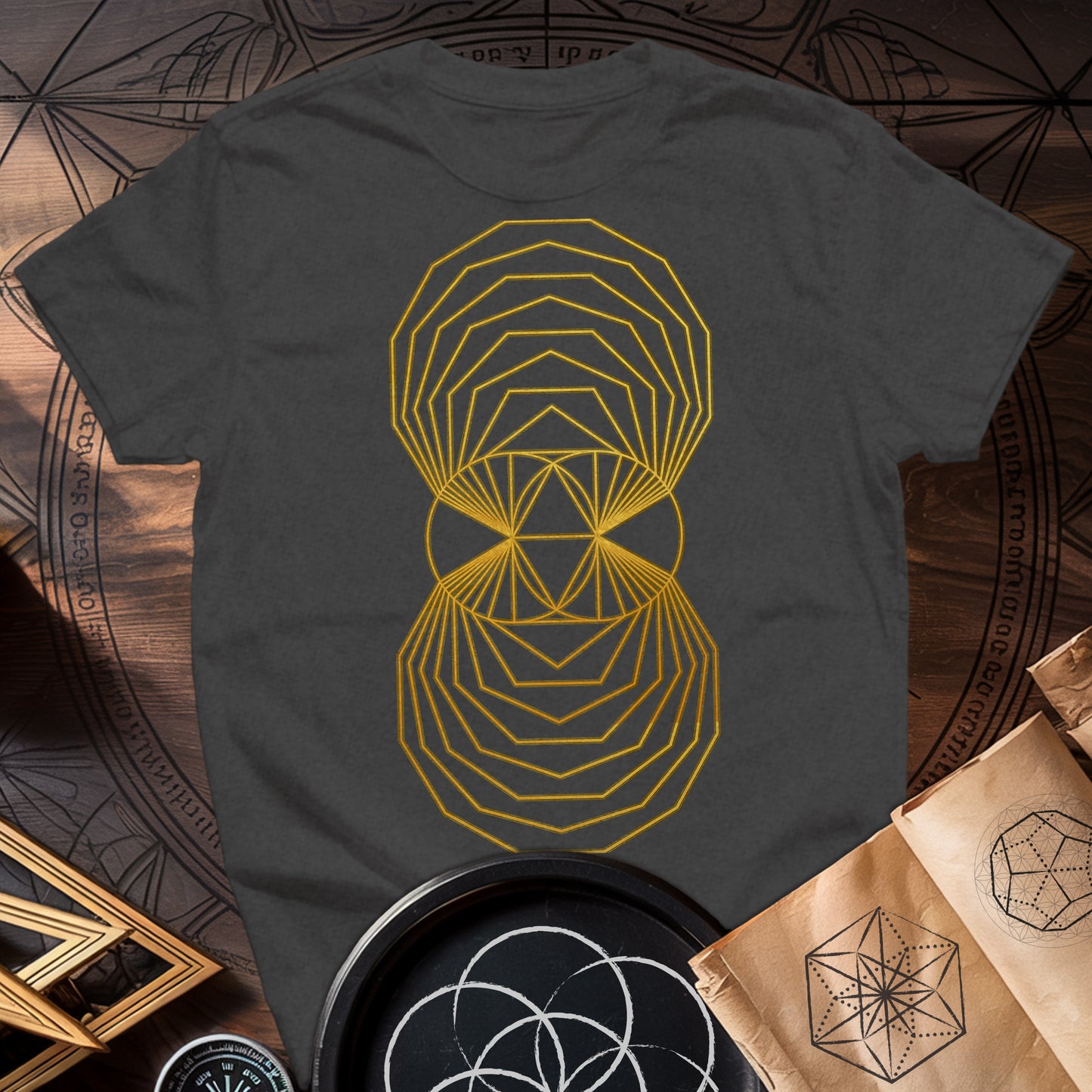 Regular Polygons Vesica Picsis T-Shirt