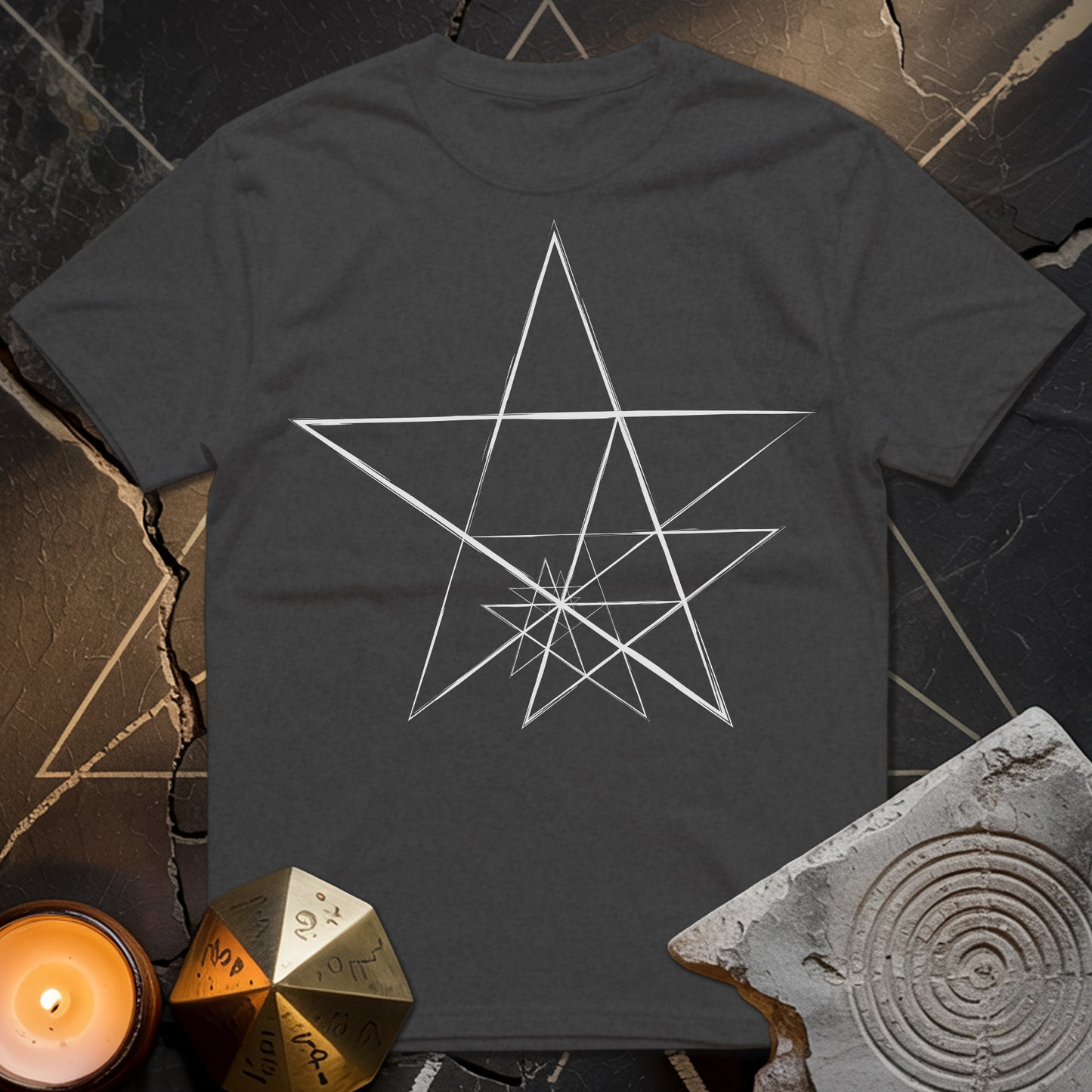 Pentagon Spiral T-Shirt