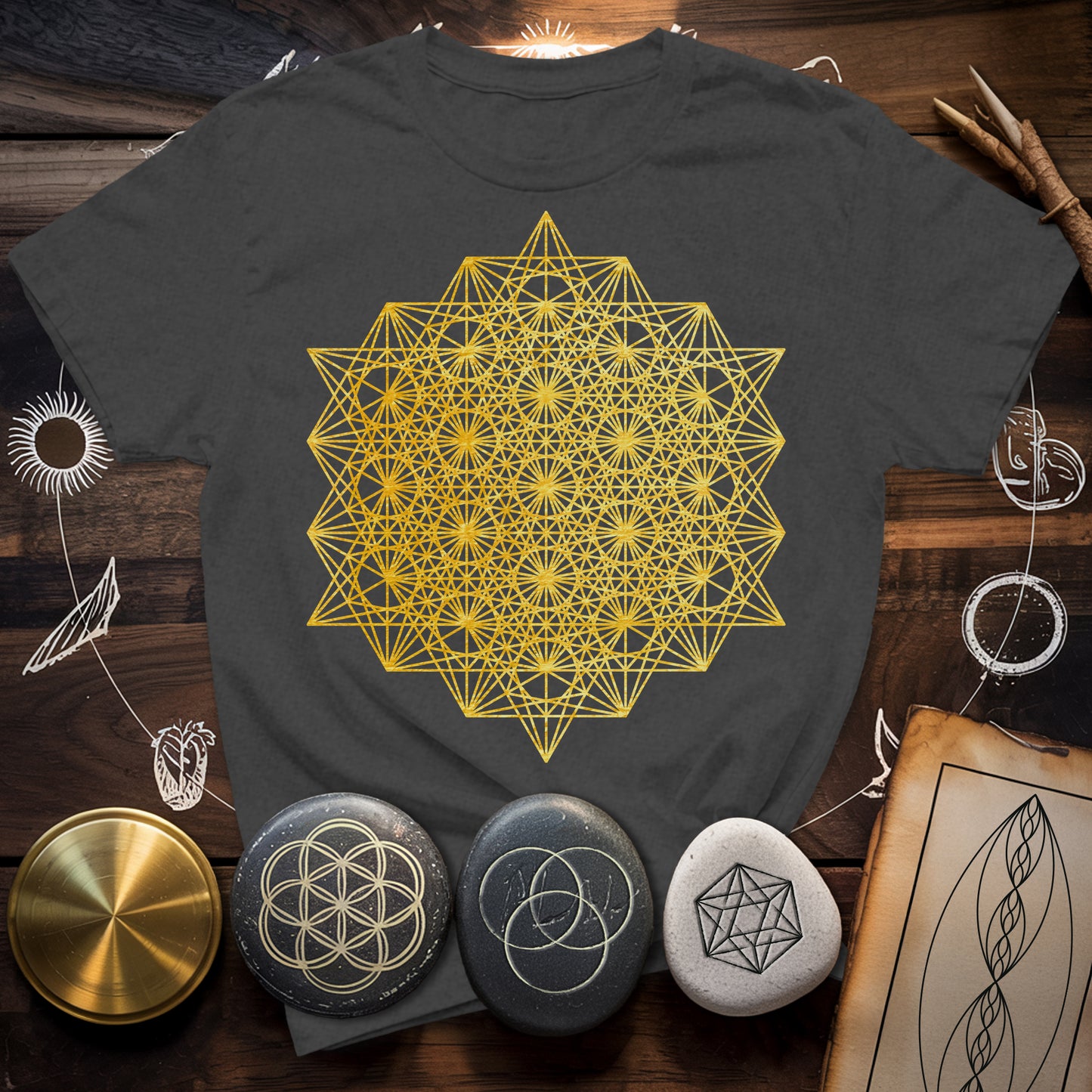 64 Tetrahedron T-Shirt
