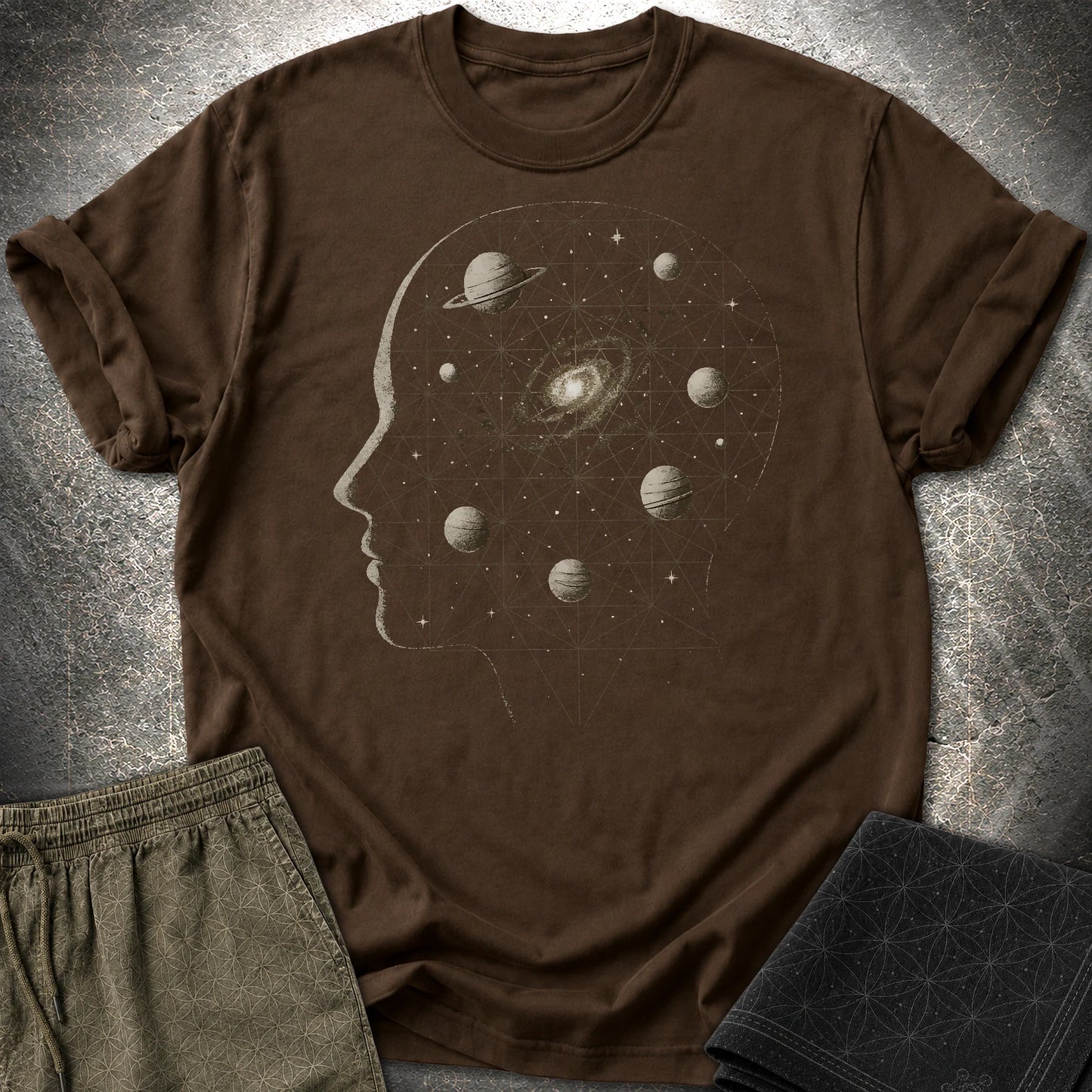 Inner Space T-Shirt - Inner Space T-Shirt - Dark Chocolate