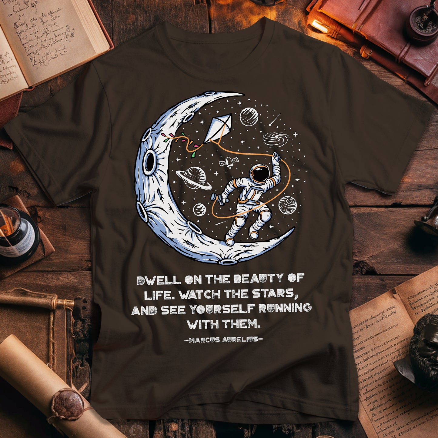 Marcus Aurelius Stars T-Shirt
