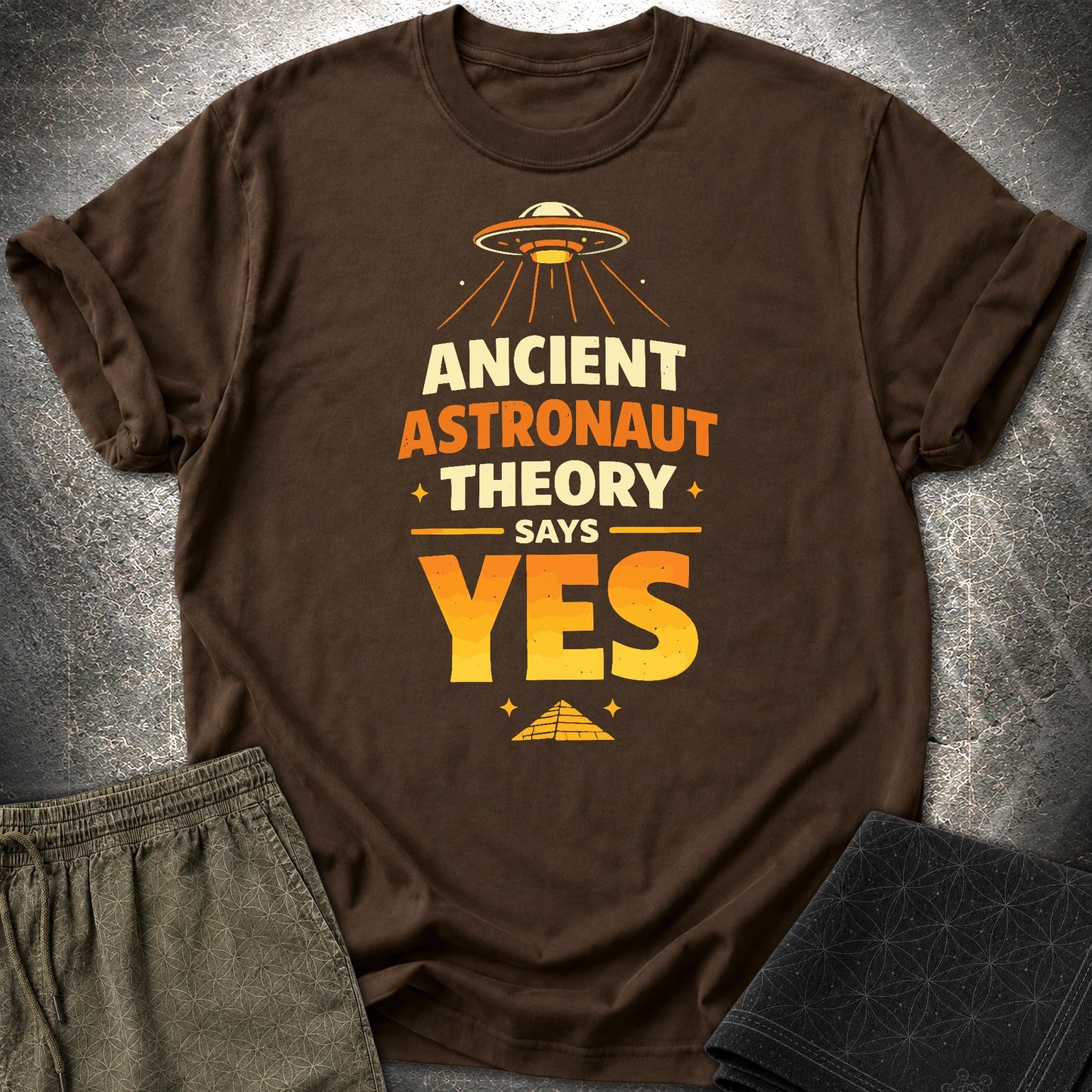 Ancient Theory - Ancient Theory T-Shirt - Dark Chocolate