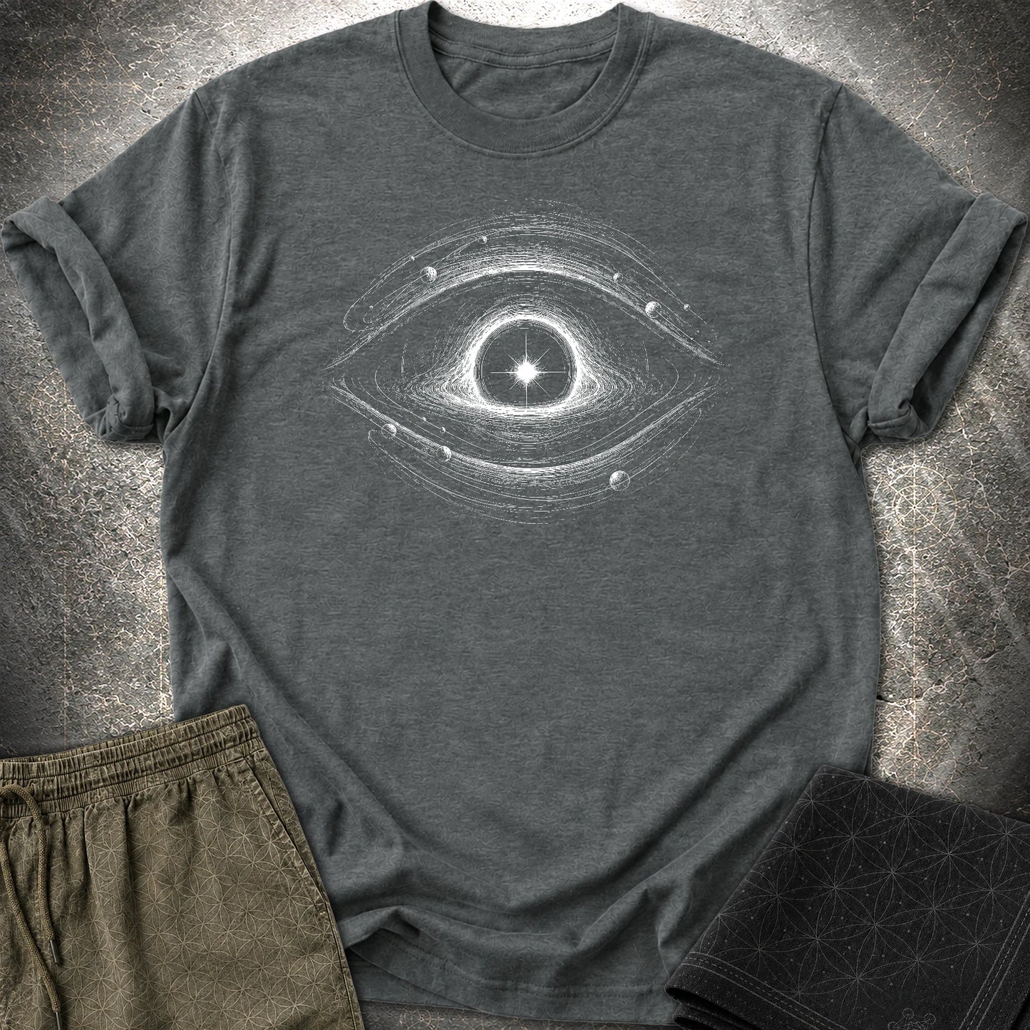 Eye Of The Void T-Shirt - Eye Of The Void T-Shirt - Dark Heather