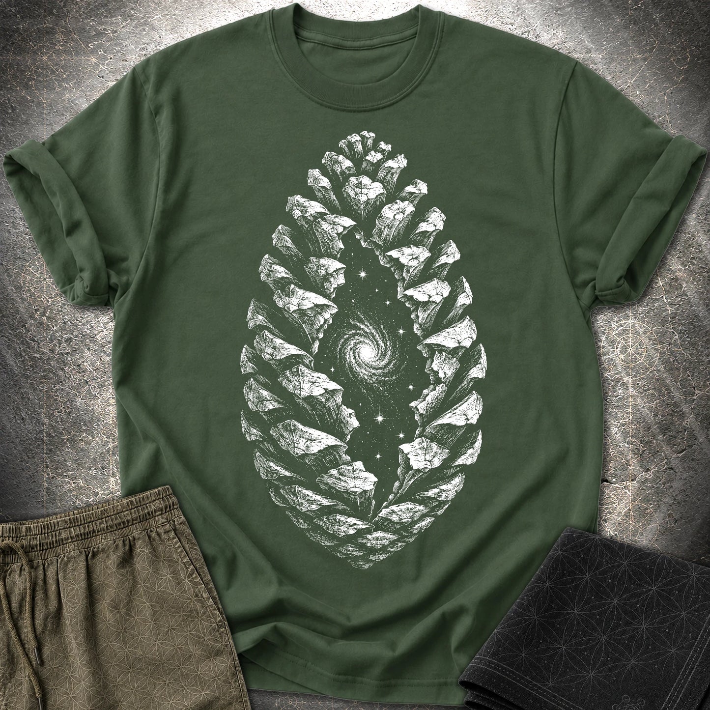 Seed of the Infinite - Seed of the Infinite T-Shirt - Forest Green