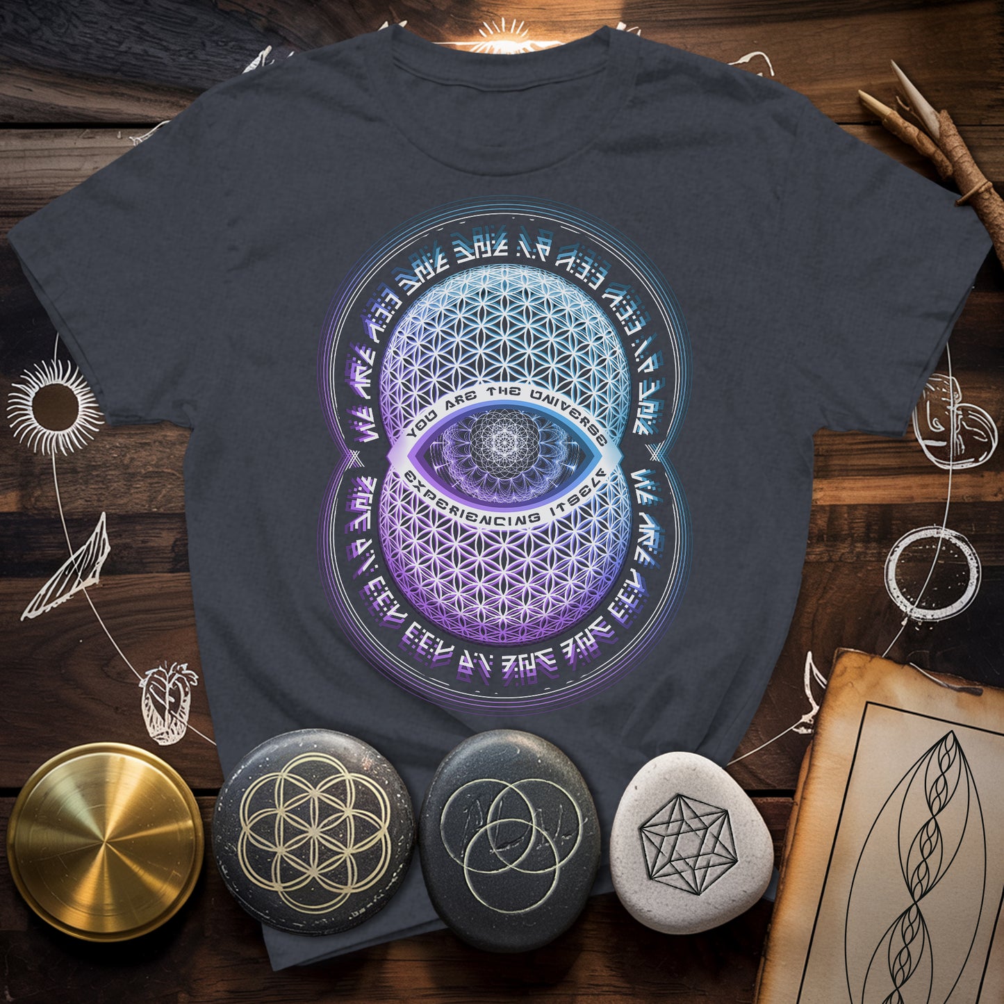Alan Watts You Are The Universe T-Shirt