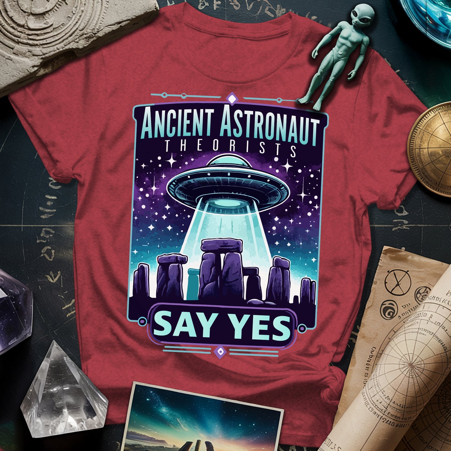 Ancient Astronaut Theorists Say Tes T-Shirt
