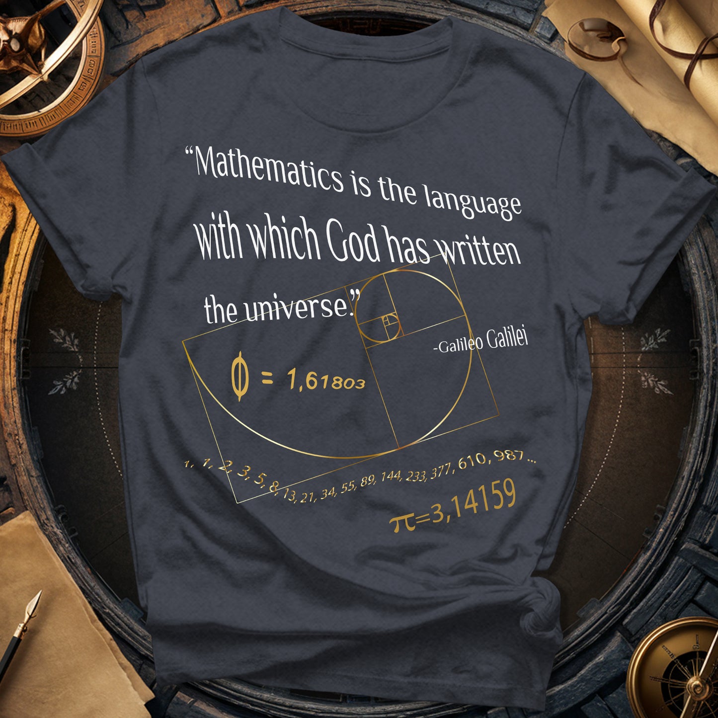 Galileo Galilei Quote T-Shirt