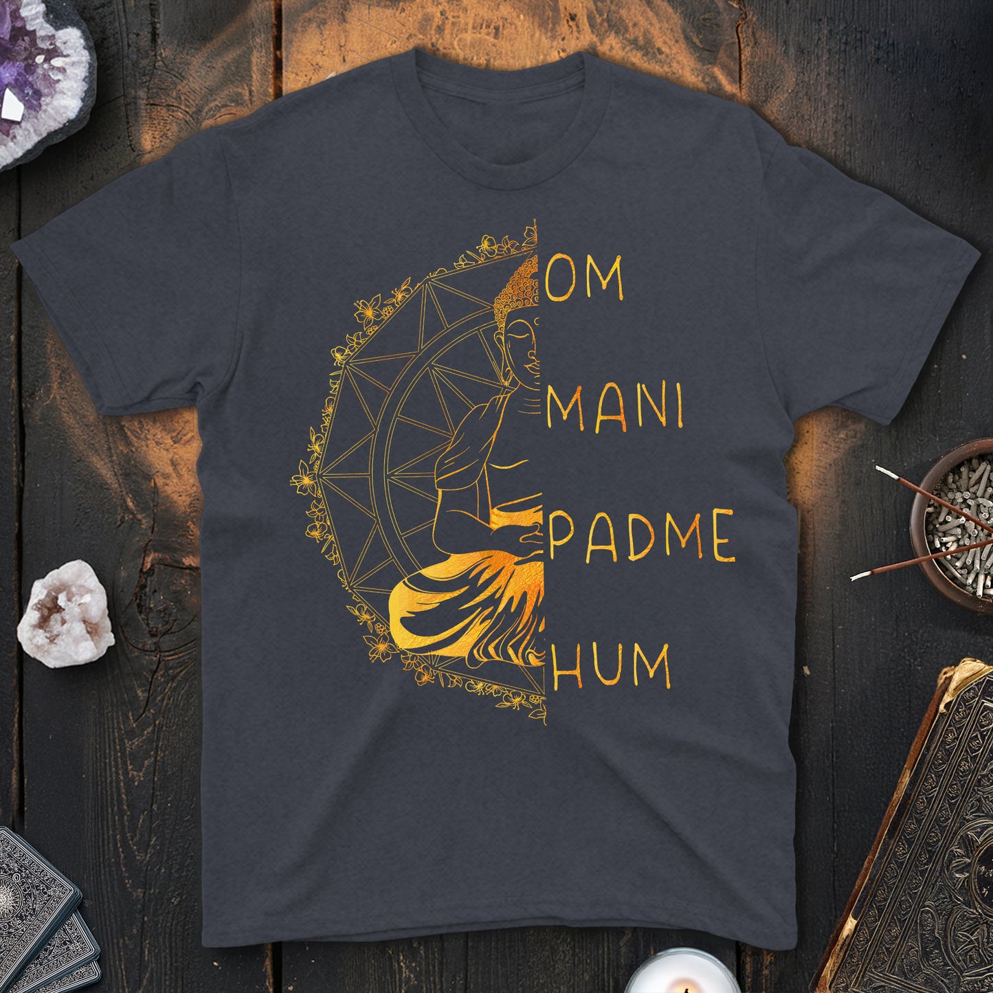 Om Mani Padme Hum Buddha T-Shirt