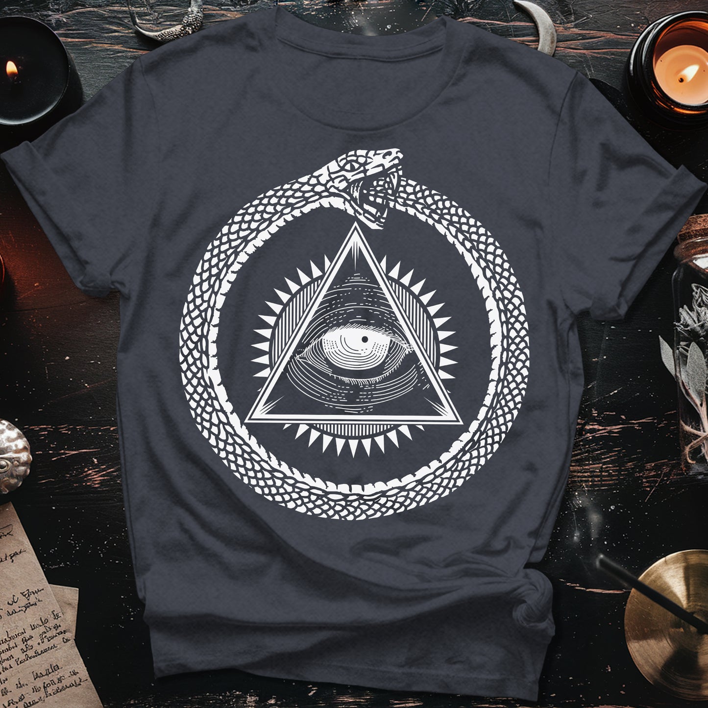 Eye Of Providence Ouroboros T-Shirt