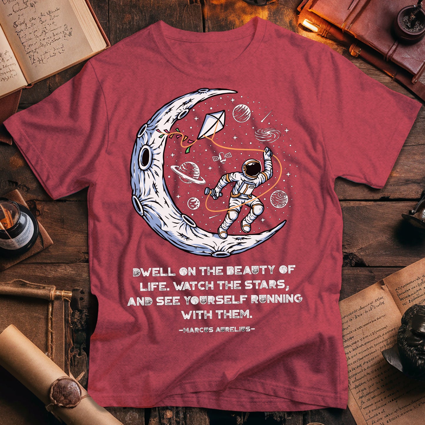 Marcus Aurelius Stars T-Shirt