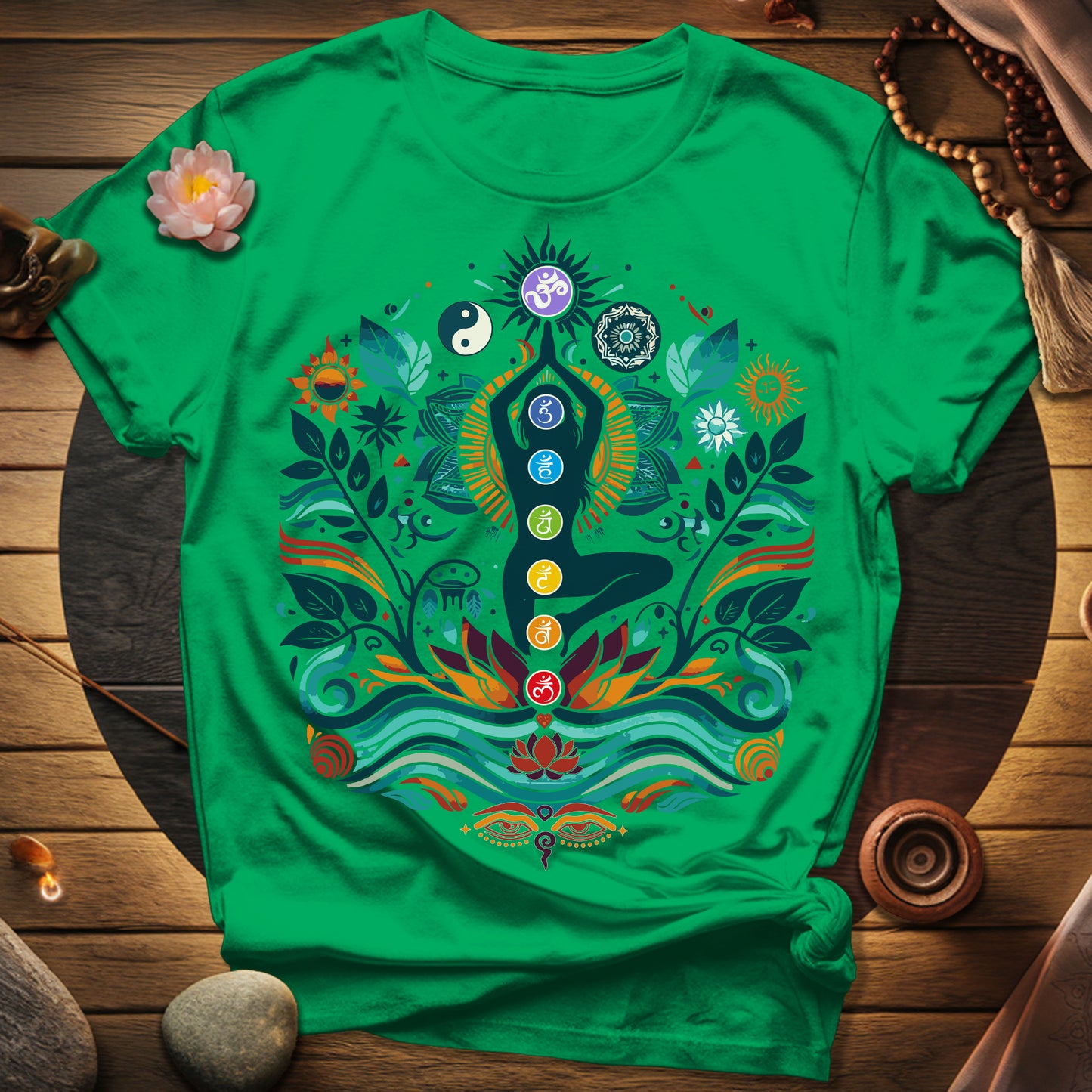Yoga Chakras T-Shirt