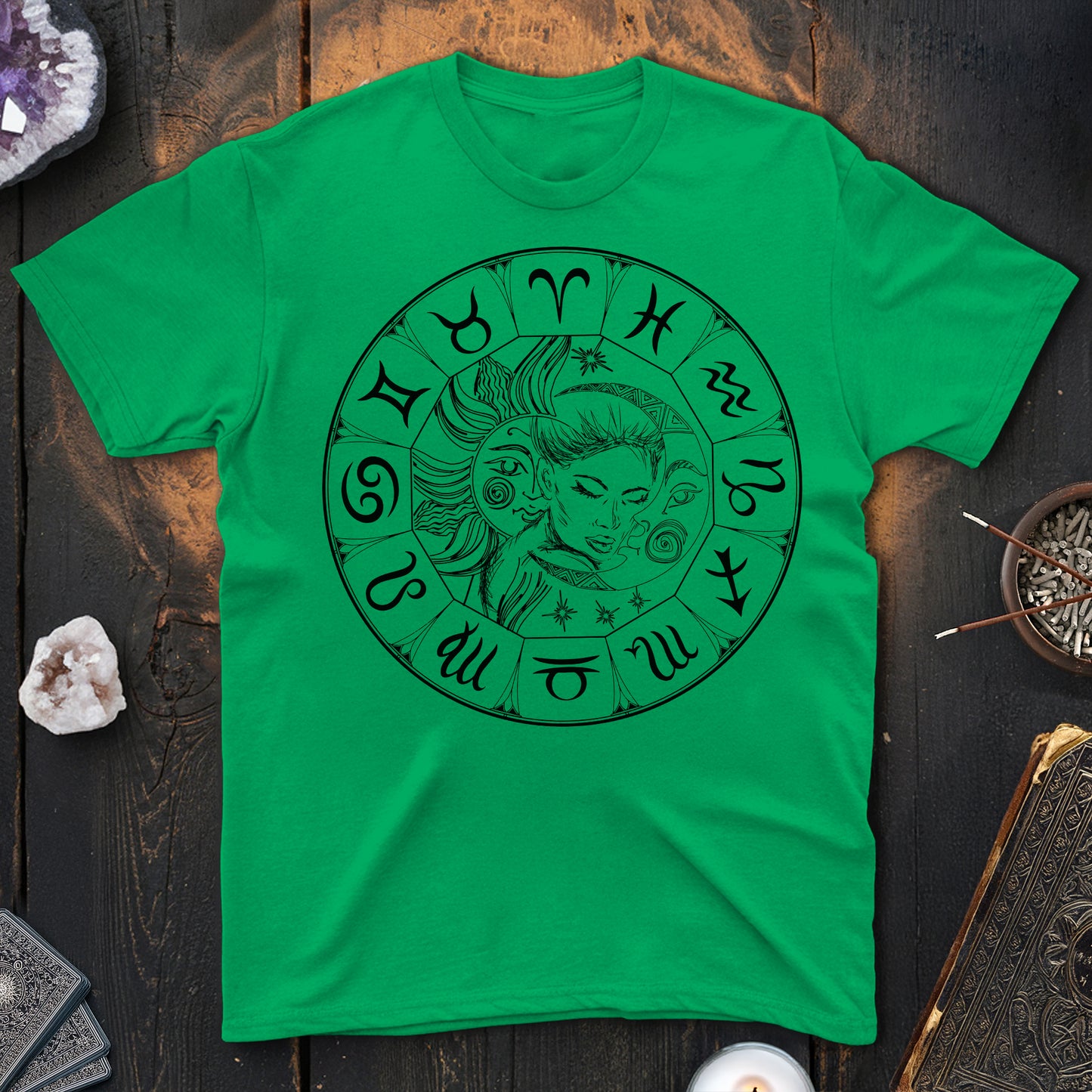 Sun Moon Zodiac T-Shirt