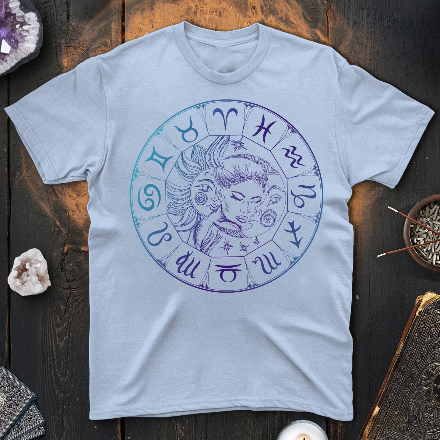 Sun Moon Zodiac T-Shirt