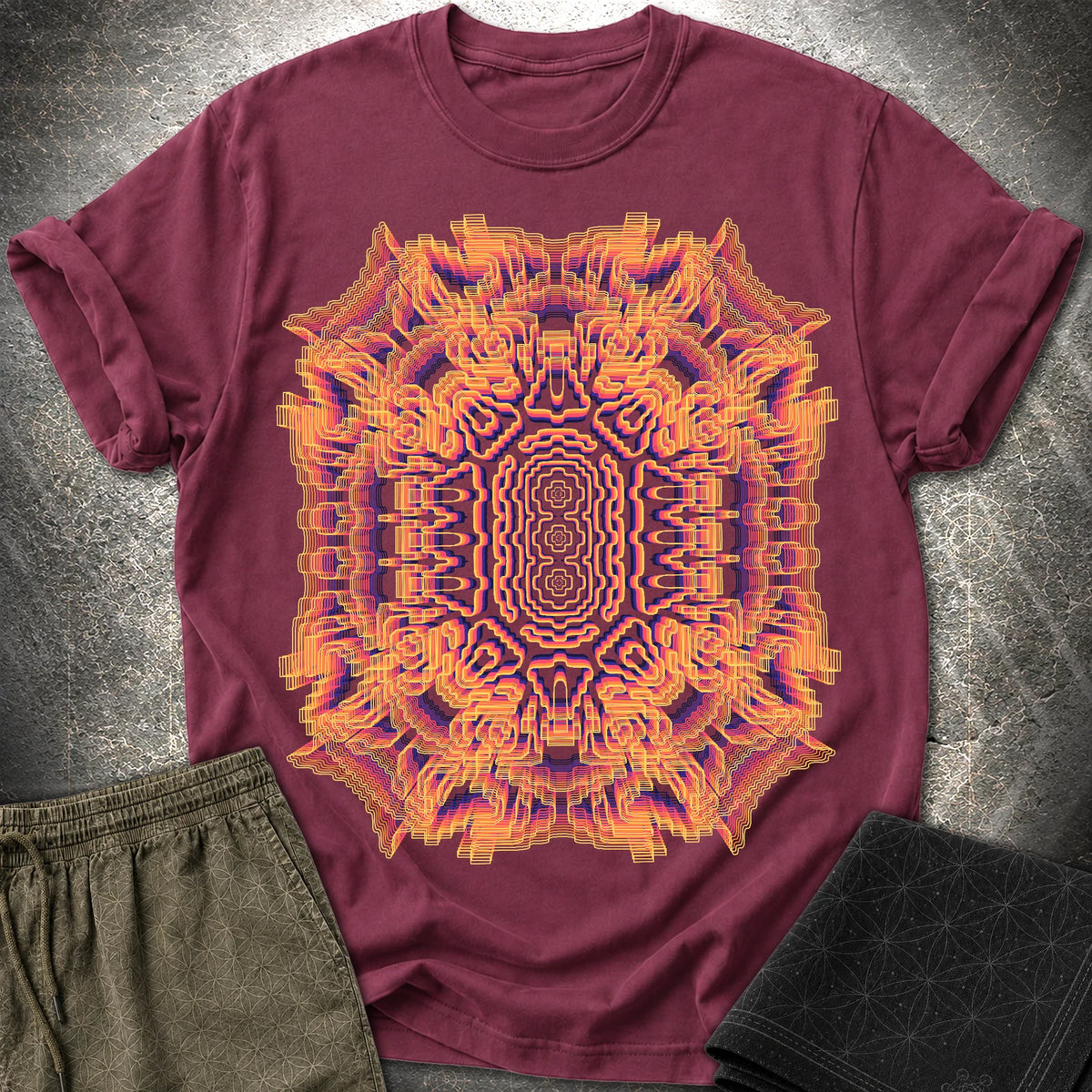 Resonance Engine - Resonance Engine T-Shirt - Maroon