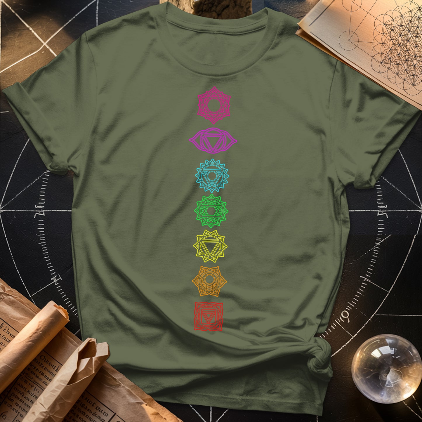 7 Chakras T-Shirt
