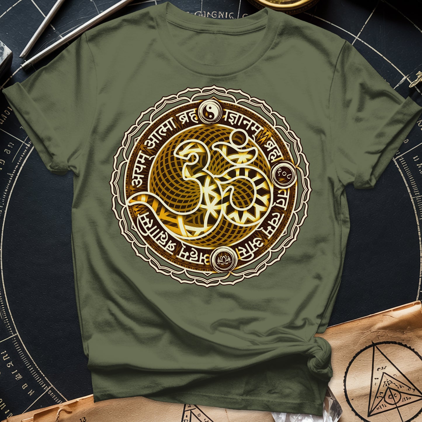 Ohm Sacred Sanskrit T-Shirt