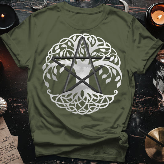 Pagan Celtic Tree Wicca T-Shirt