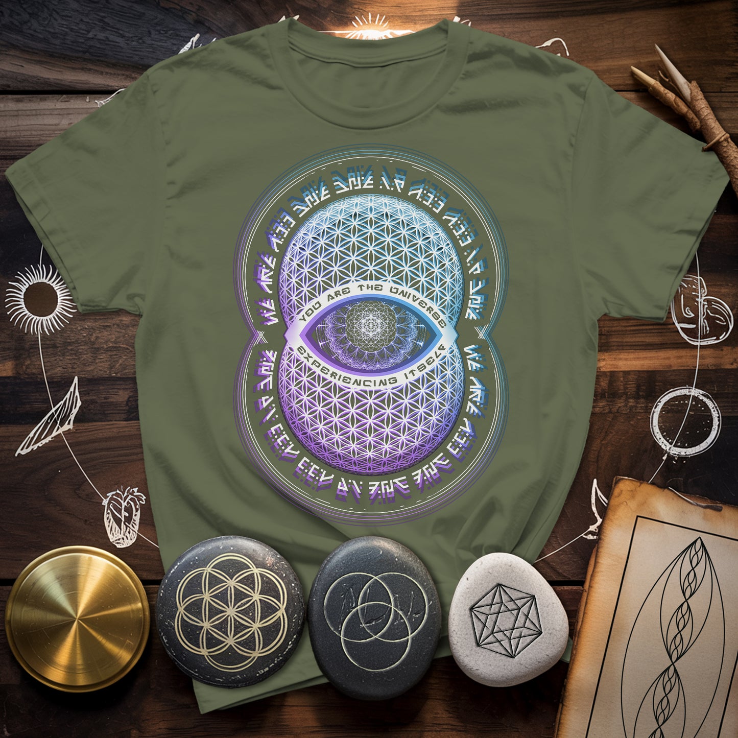 Alan Watts You Are The Universe T-Shirt