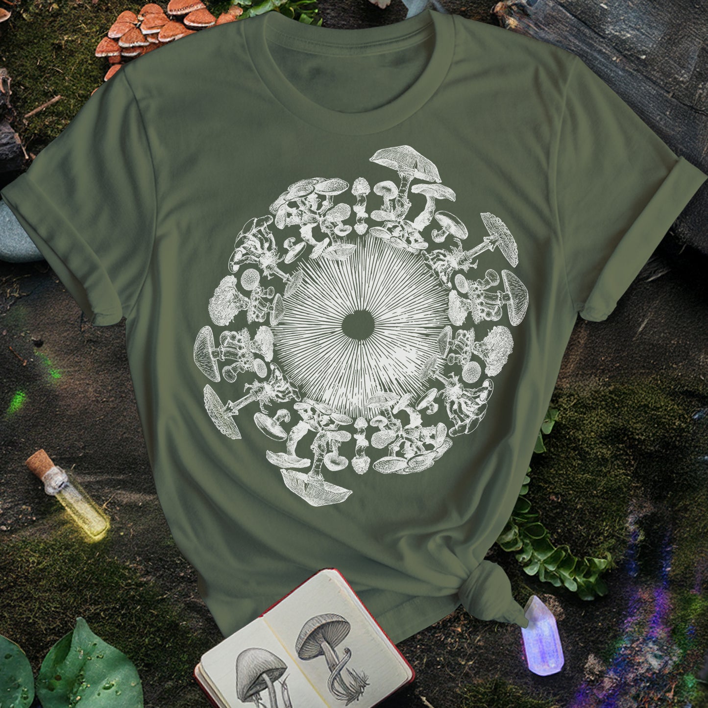 Mushroom Iris T-Shirt