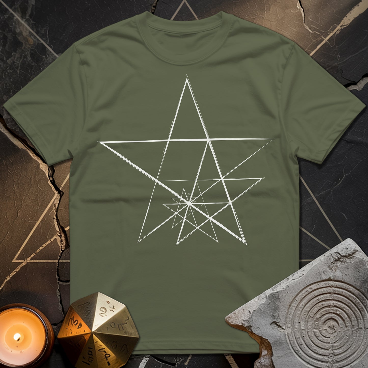 Pentagon Spiral T-Shirt