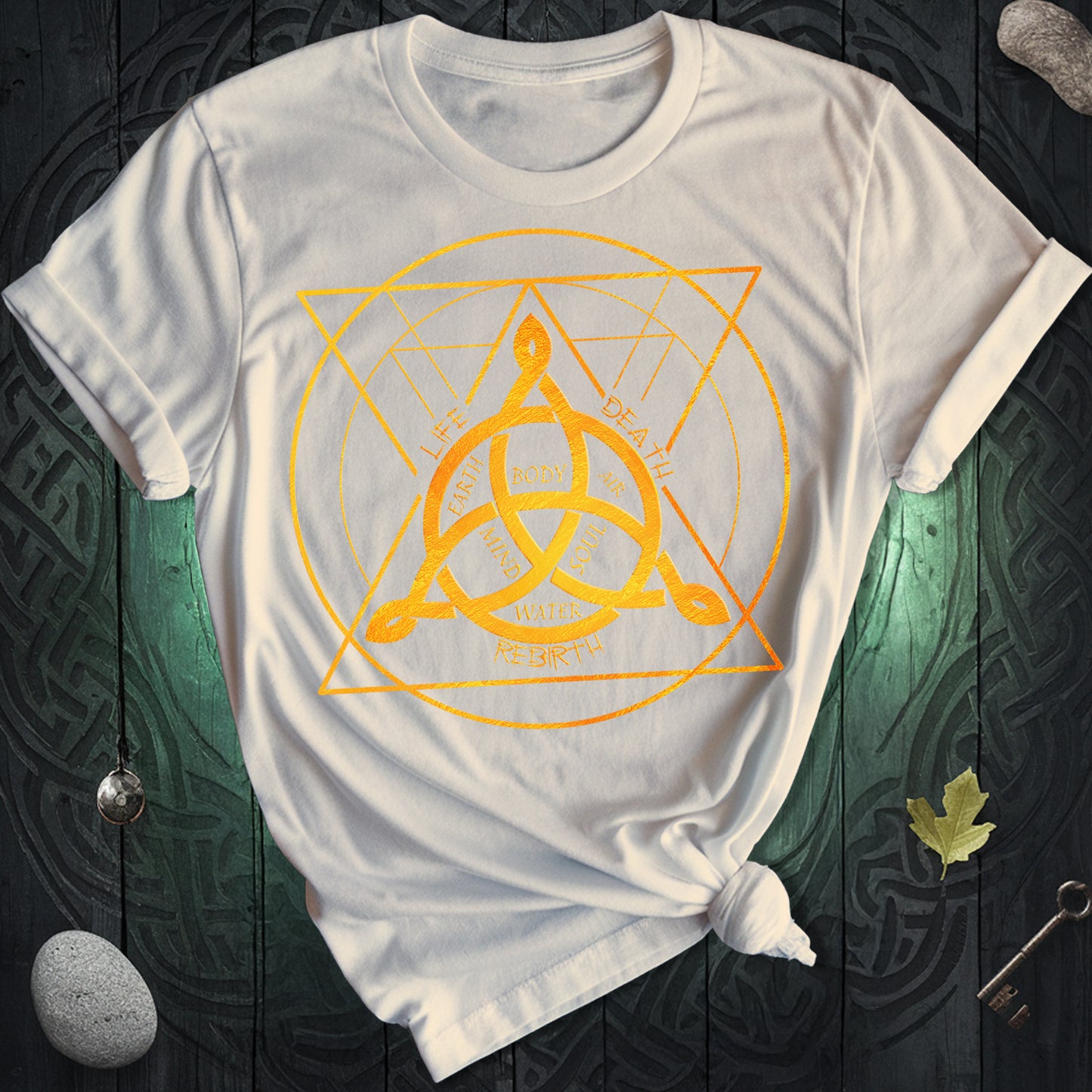 Triquetra Celtic Symbol T-Shirt