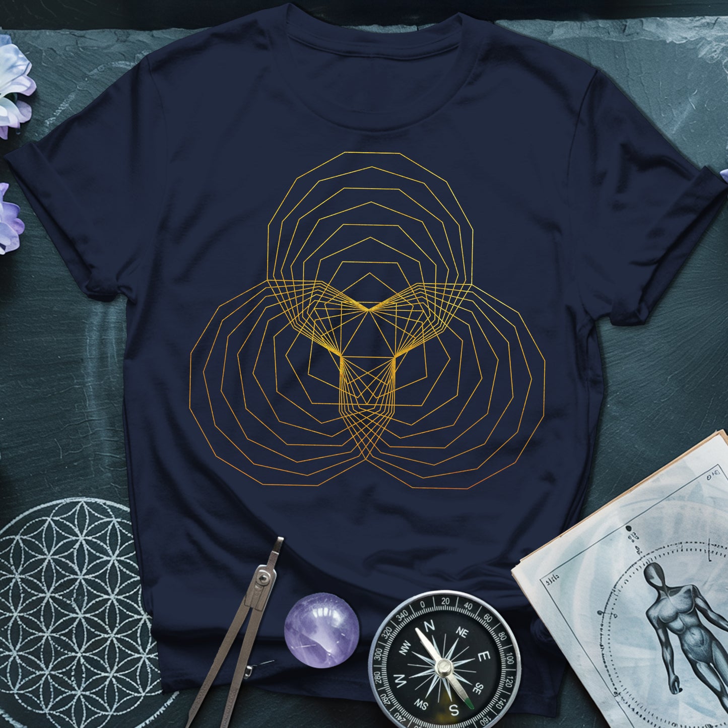 Traid Of Regular Polygons T-Shirt