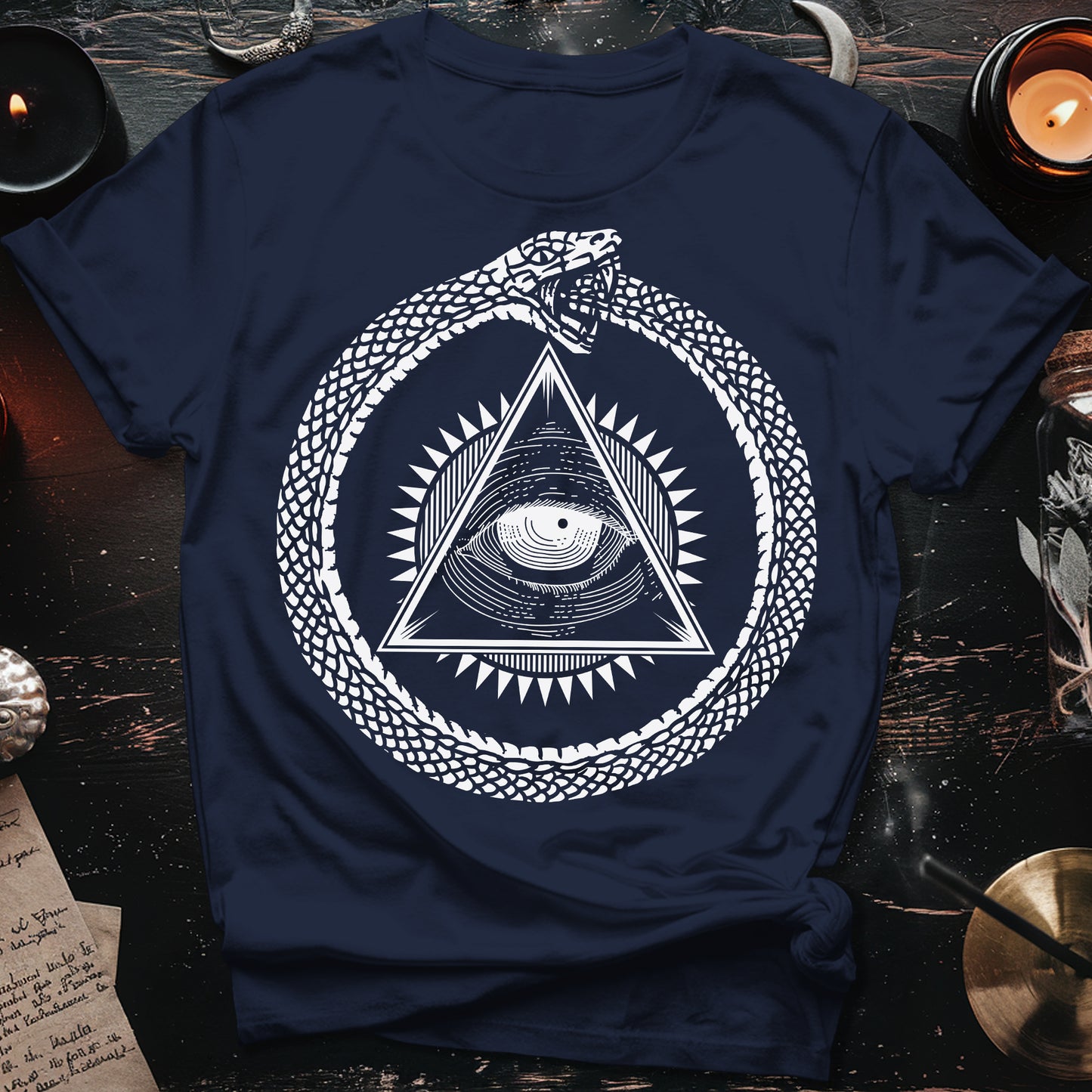 Eye Of Providence Ouroboros T-Shirt