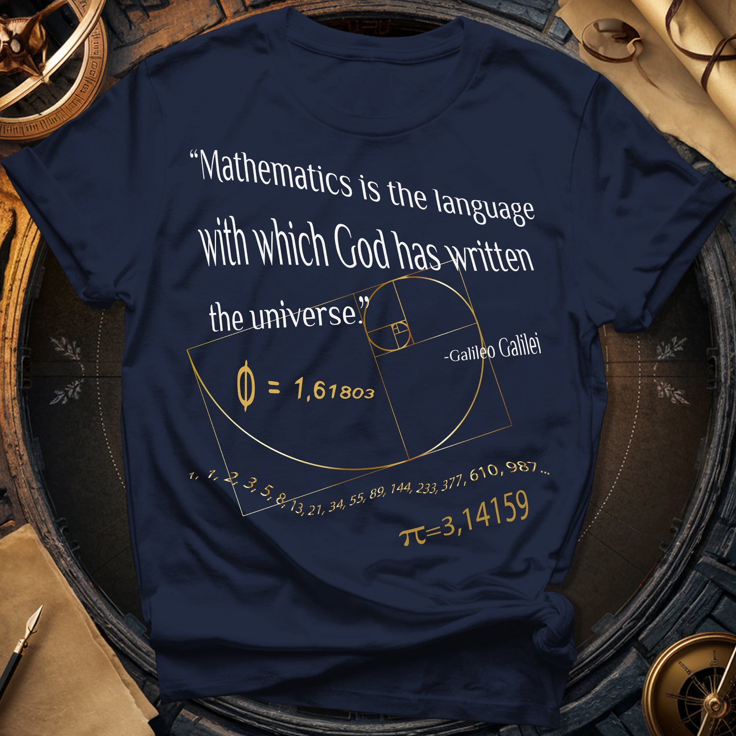 Galileo Galilei Quote T-Shirt