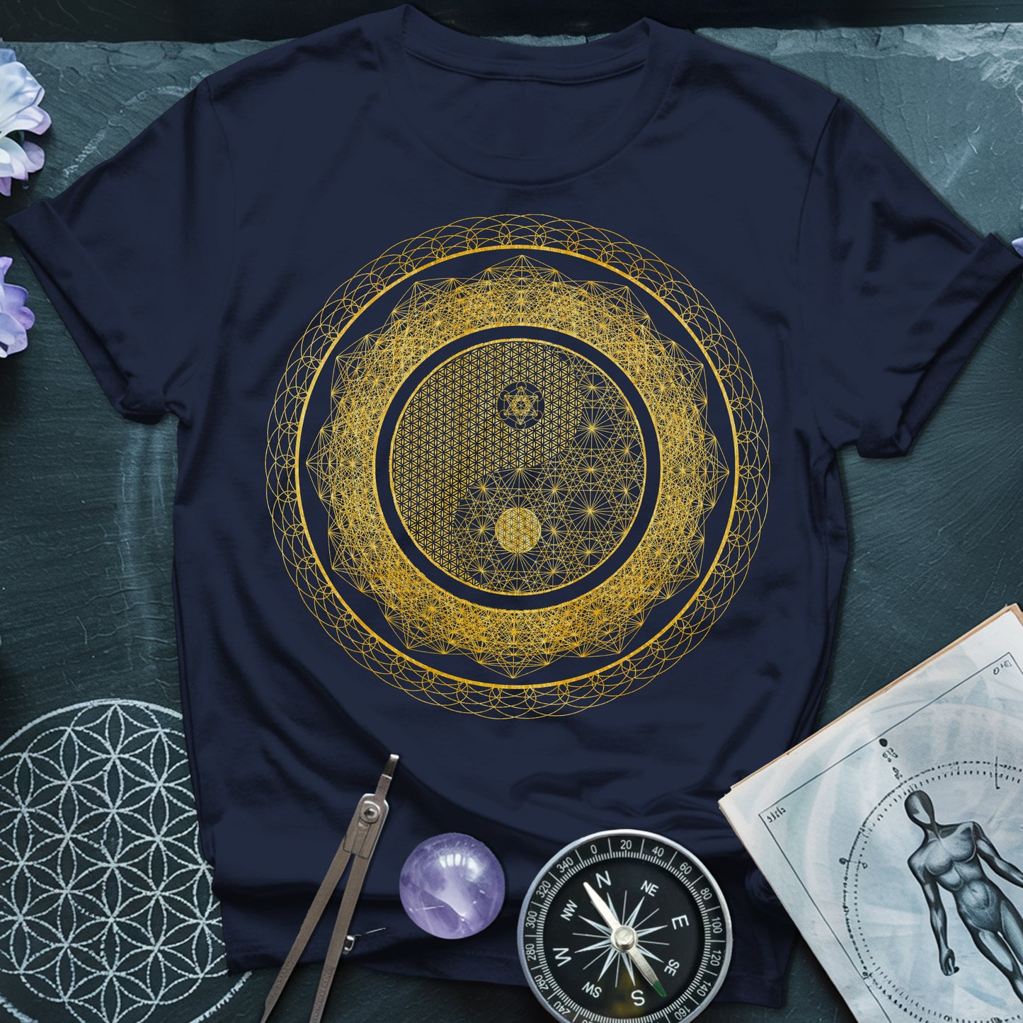 Yin Yang Gold T-Shirt