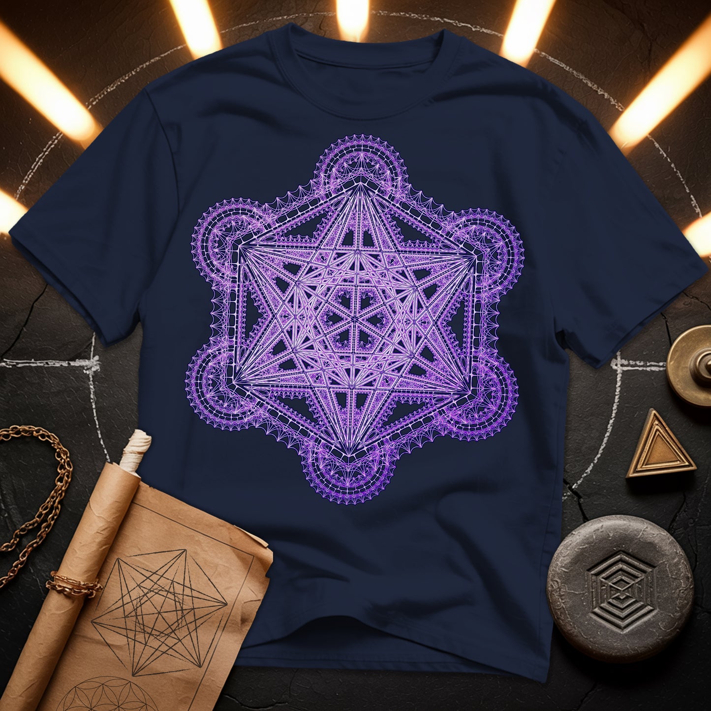 Intricate Metatron's Cube T-Shirt