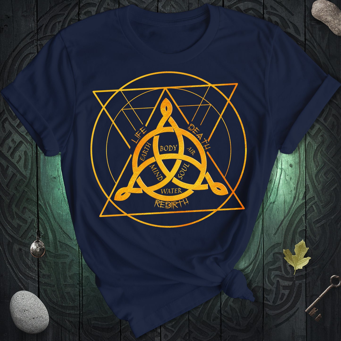 Triquetra Celtic Symbol T-Shirt