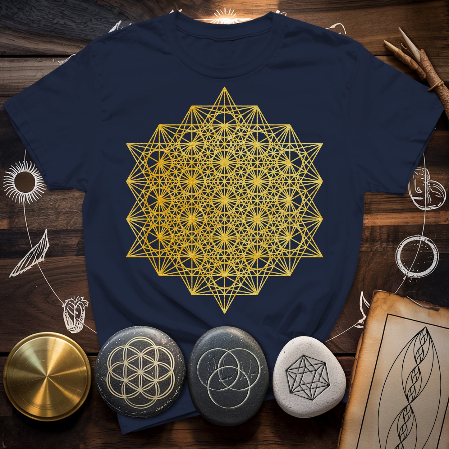 64 Tetrahedron T-Shirt