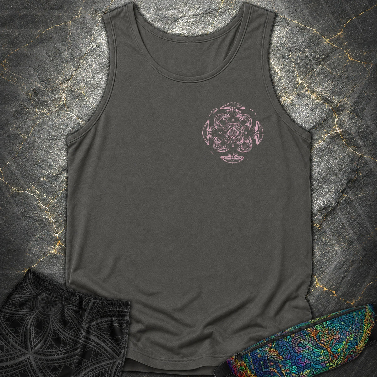 Cymatics, Energy Frequency Vibration Comfort Tank - Cymatics, Energy Frequency Vibration Comfort Tank - Pepper
