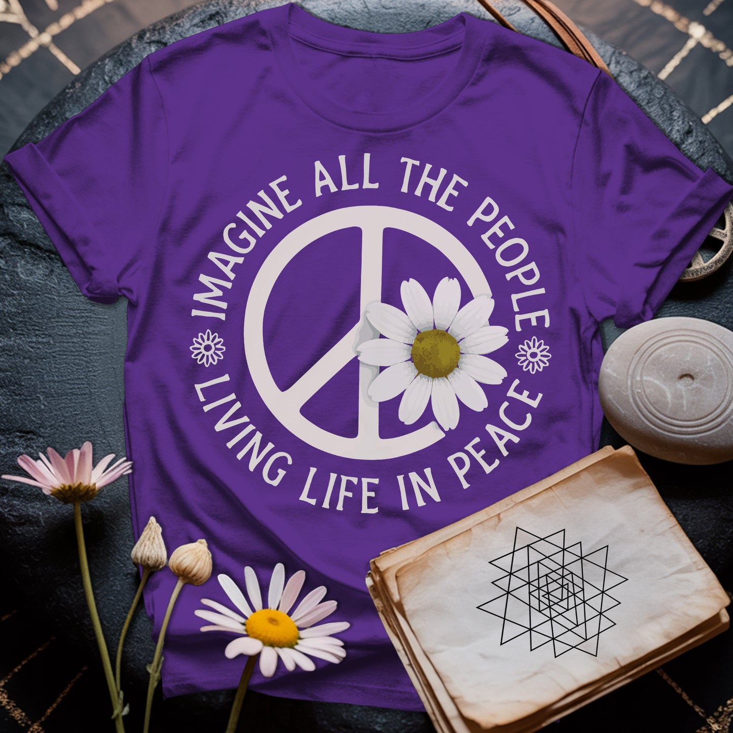 Imagine Life In Peace T-Shirt